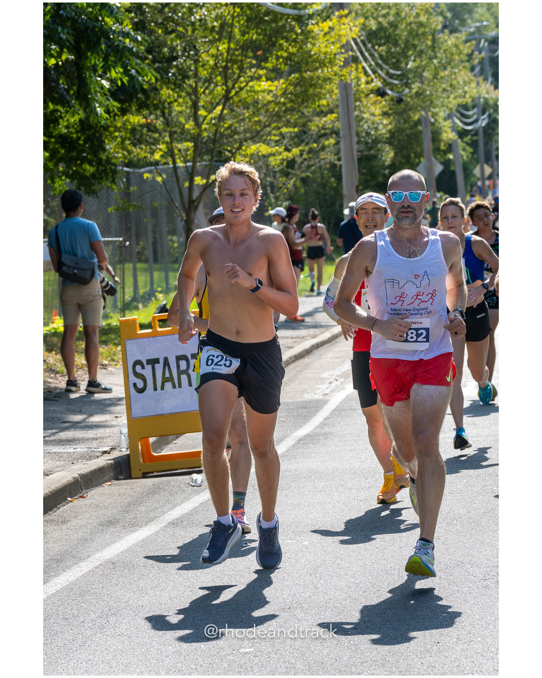 Tristen McDonough and James Laurenco - Bobby Doyle Summer Classic 5 Mile Road Race - August 10 2025 - Narragansett Rhode Island – Bobby Doy…
