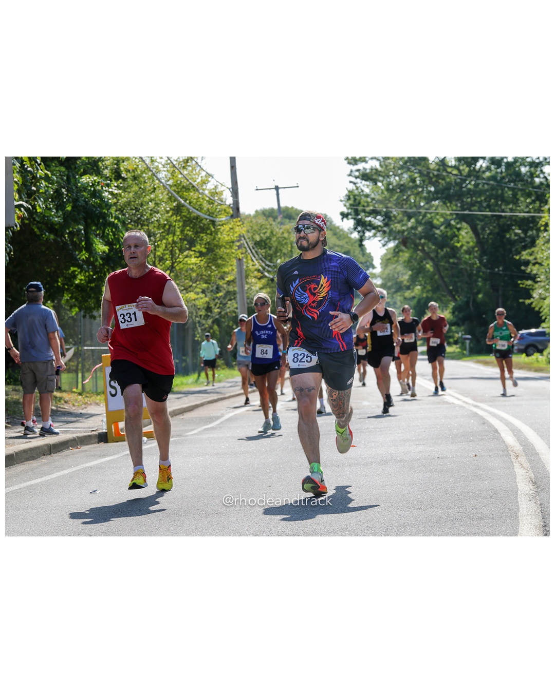 Johnny Kilowattz - Phoenix Rising Run Club - Bobby Doyle Summer Classic 5 Mile Road Race - August 10 2025 - Narragansett Rhode Island – Bob…
