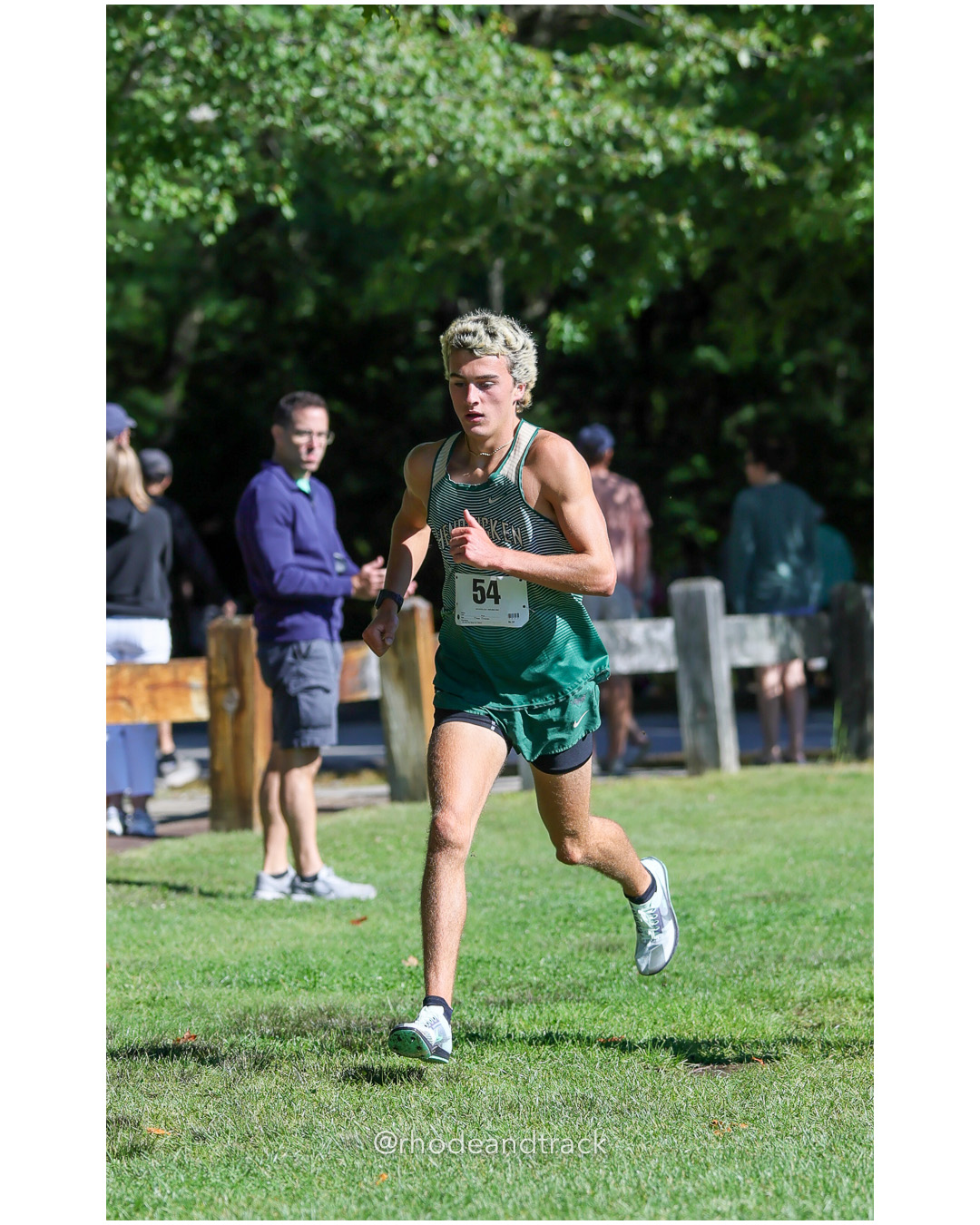 Colby Flynn - Bishop Hendricken High School - 15:43.14 - 2025 Injury Fund Carnival XC Cross Country Race - Deerfield Park, Smithfield RI -…