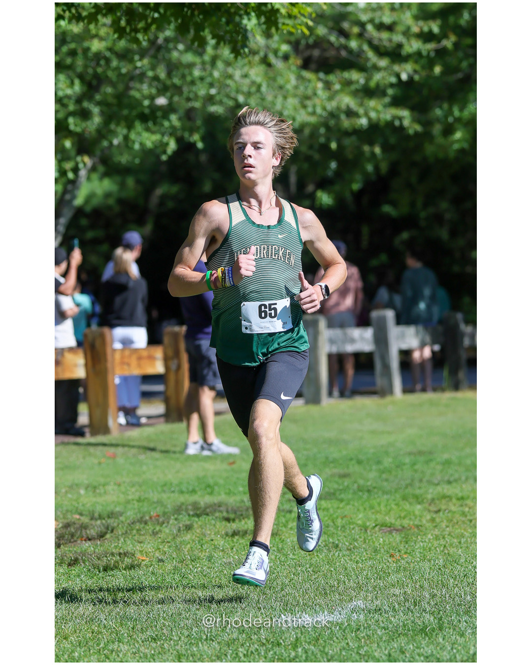 Oliver Redmond - Bishop Hendricken High School - 16:27.07 - 2025 Injury Fund Carnival XC Cross Country Race - Deerfield Park, Smithfield RI…