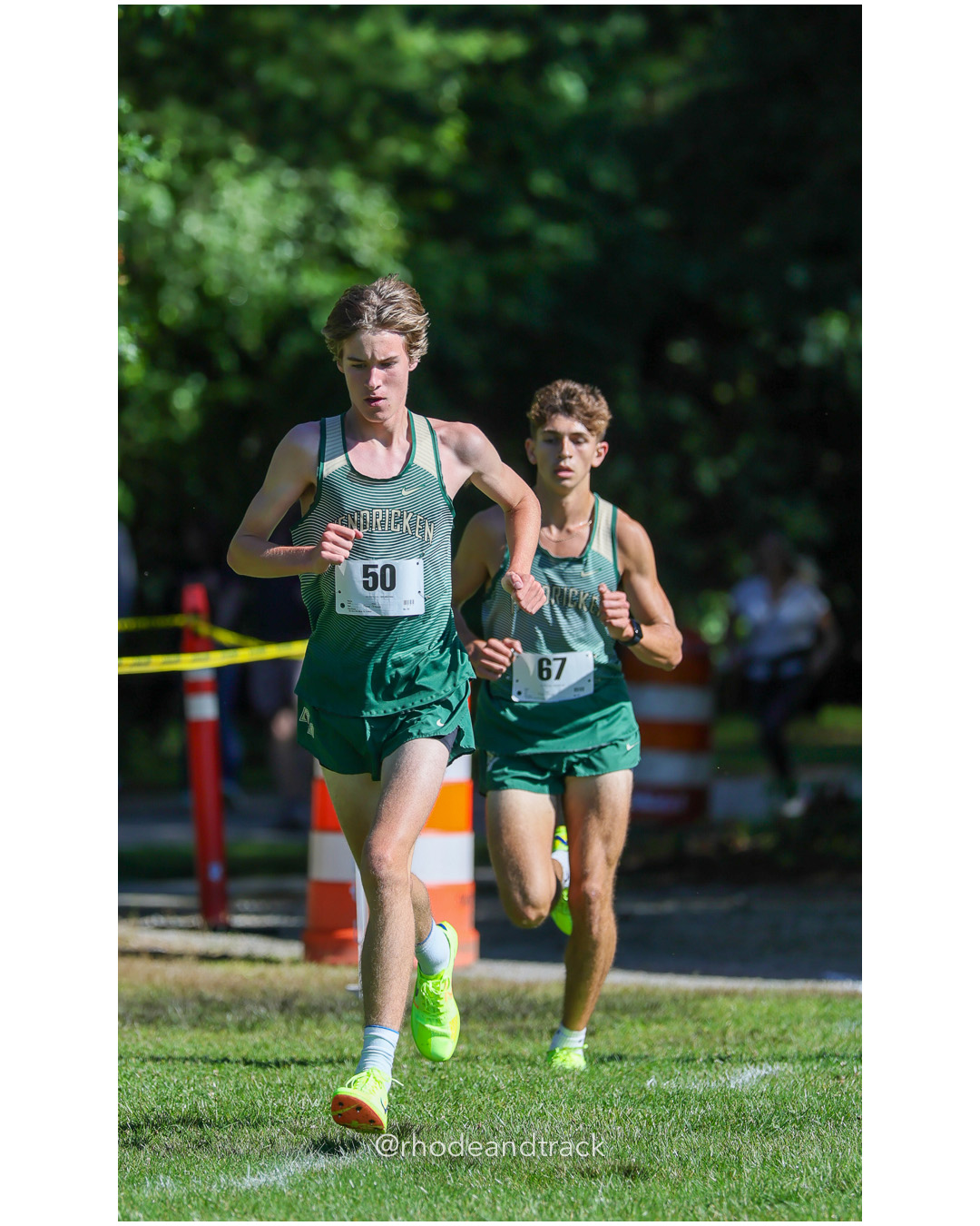 Shepherd Butler - Bishop Hendricken High School - 16:34.35 - Brayden Seraichyk - Bishop Hendricken High School - 16:12.43 - 2025 Injury Fun…