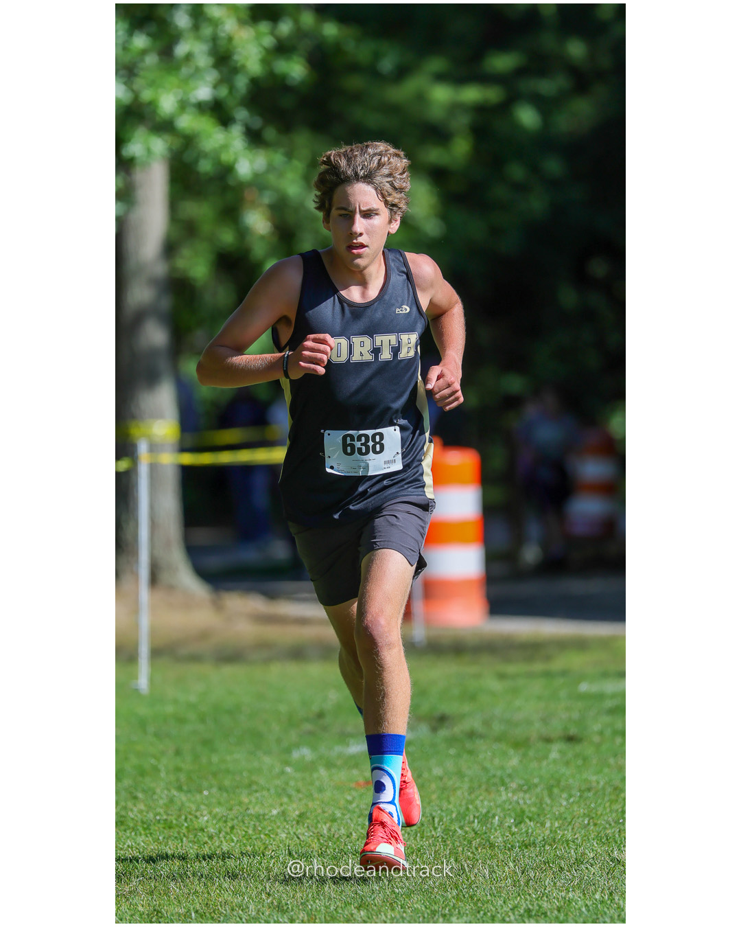 Gavin Shipperley - North Kingstown High School - 16:36.73 - 2025 Injury Fund Carnival XC Cross Country Race - Deerfield Park, Smithfield RI…