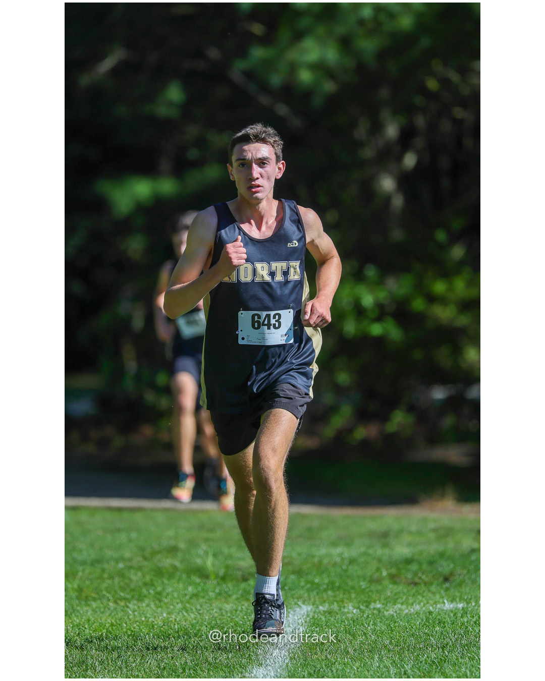 Alex Turcotte - North Kingstown High School - 17:06.89 - 2025 Injury Fund Carnival XC Cross Country Race - Deerfield Park, Smithfield RI -…