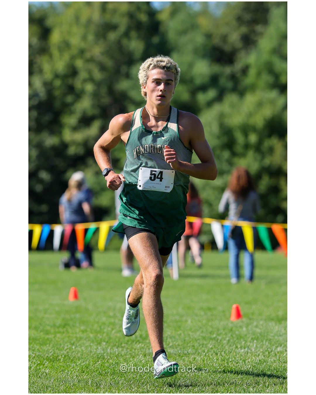 Colby Flynn - Bishop Hendricken High School - 15:43.14 - 2025 Injury Fund Carnival XC Cross Country Race - Deerfield Park, Smithfield RI -…