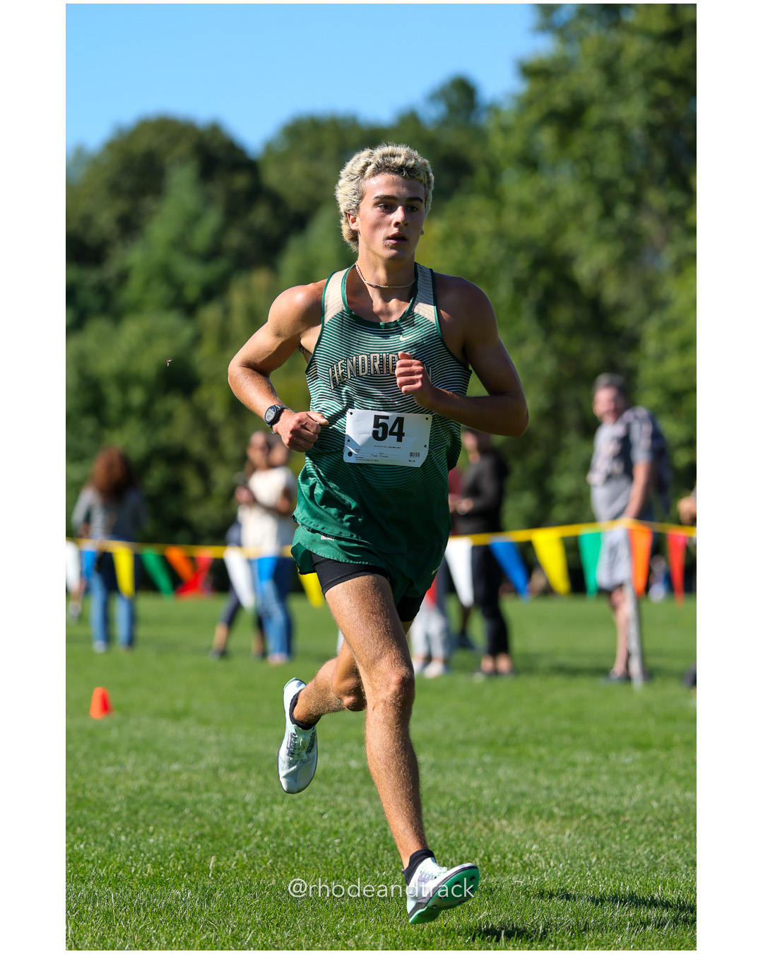 Colby Flynn - Bishop Hendricken High School - 15:43.14 - 2025 Injury Fund Carnival XC Cross Country Race - Deerfield Park, Smithfield RI -…