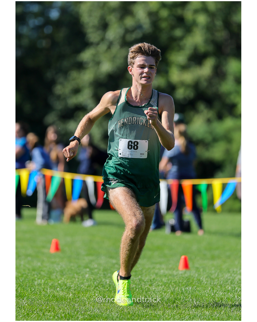Jacob Silva - Bishop Hendricken High School - 16:32.57 - 2025 Injury Fund Carnival XC Cross Country Race - Deerfield Park, Smithfield RI -…
