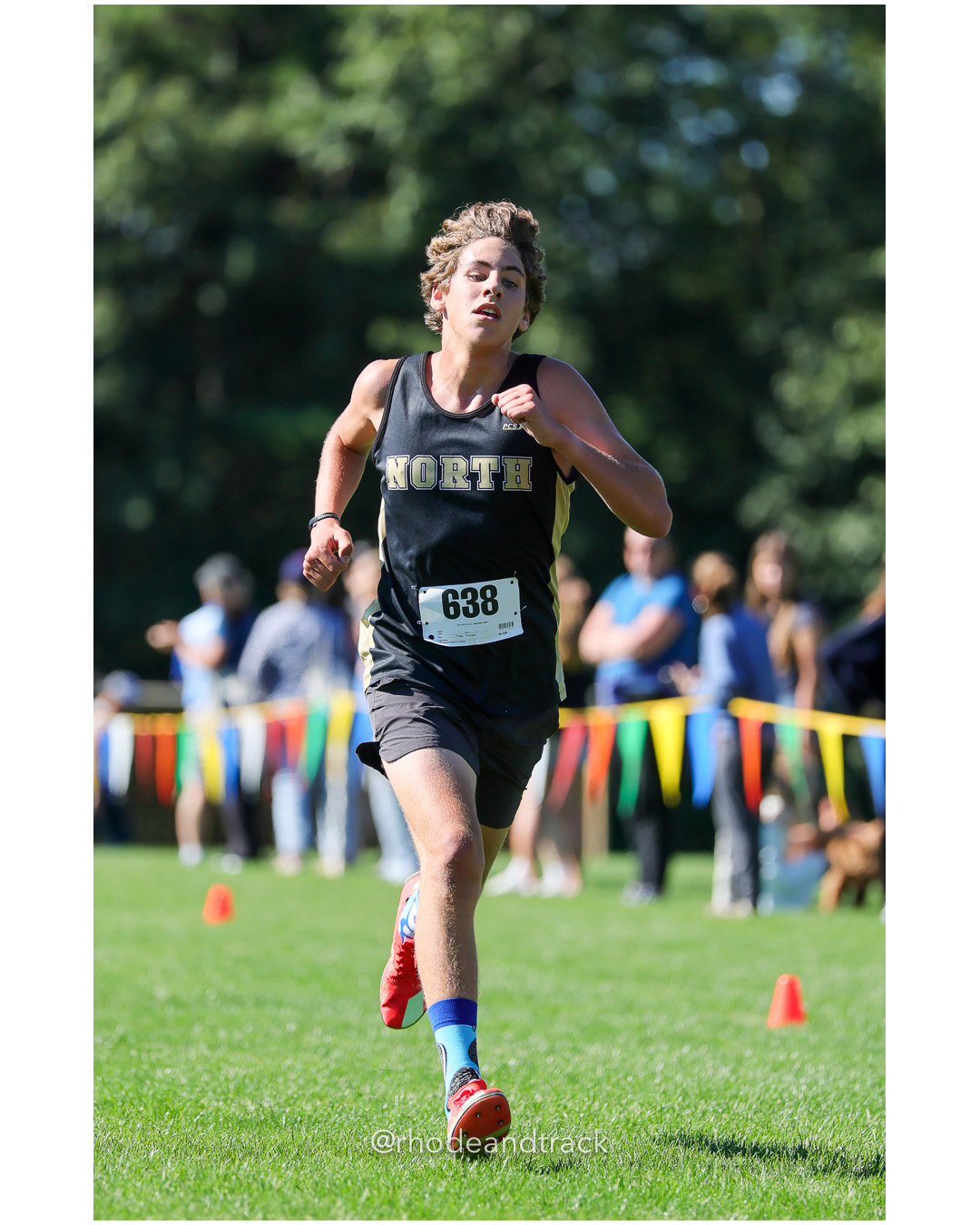 Gavin Shipperley - North Kingstown High School - 16:36.73 - 2025 Injury Fund Carnival XC Cross Country Race - Deerfield Park, Smithfield RI…