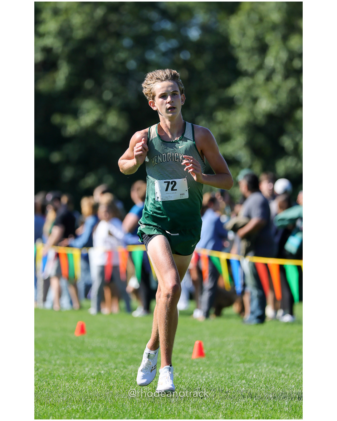 Andrew Williams - Bishop Hendricken High School - 17:00.01 - 2025 Injury Fund Carnival XC Cross Country Race - Deerfield Park, Smithfield R…