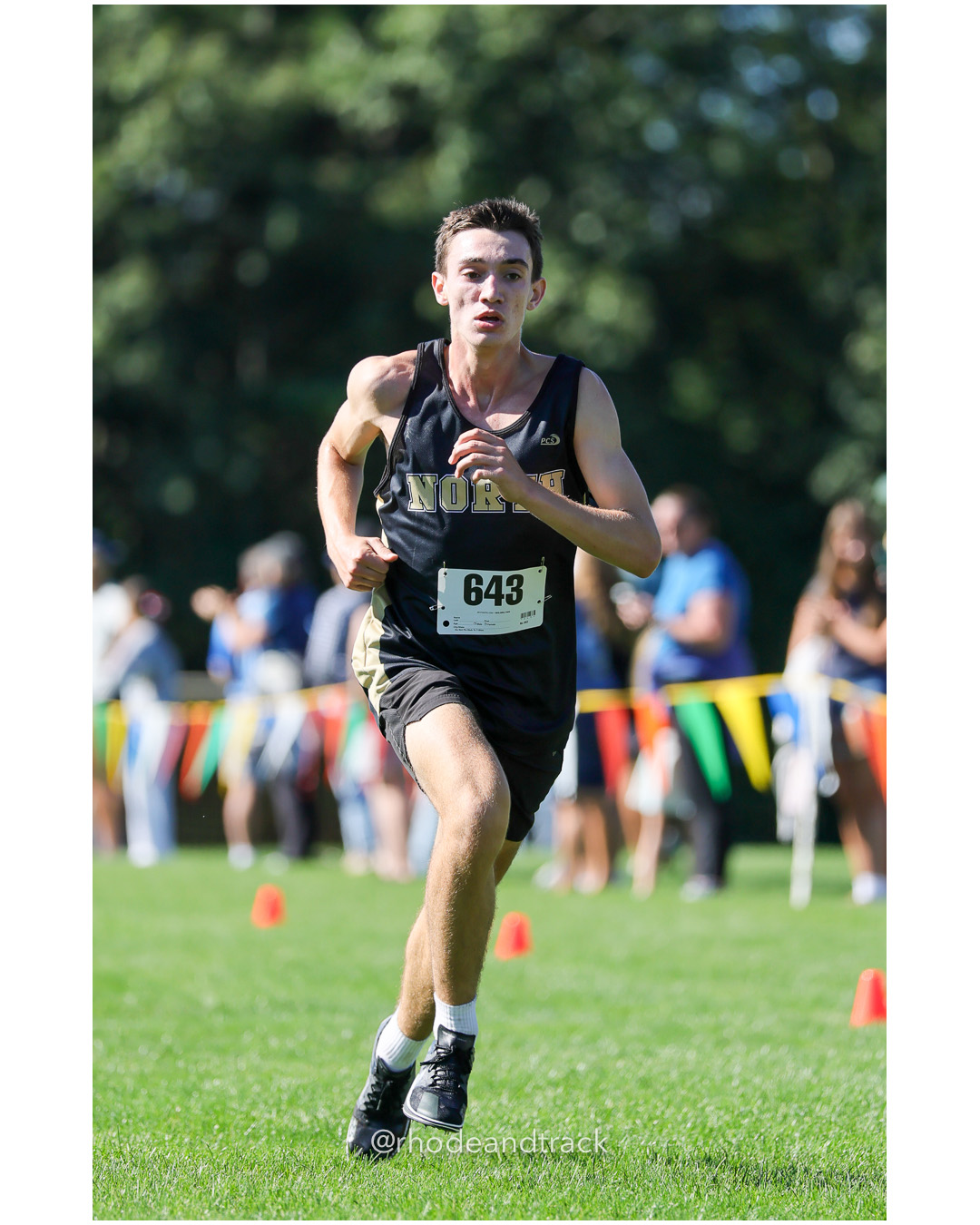 Alex Turcotte - North Kingstown High School - 17:06.89 - 2025 Injury Fund Carnival XC Cross Country Race - Deerfield Park, Smithfield RI -…
