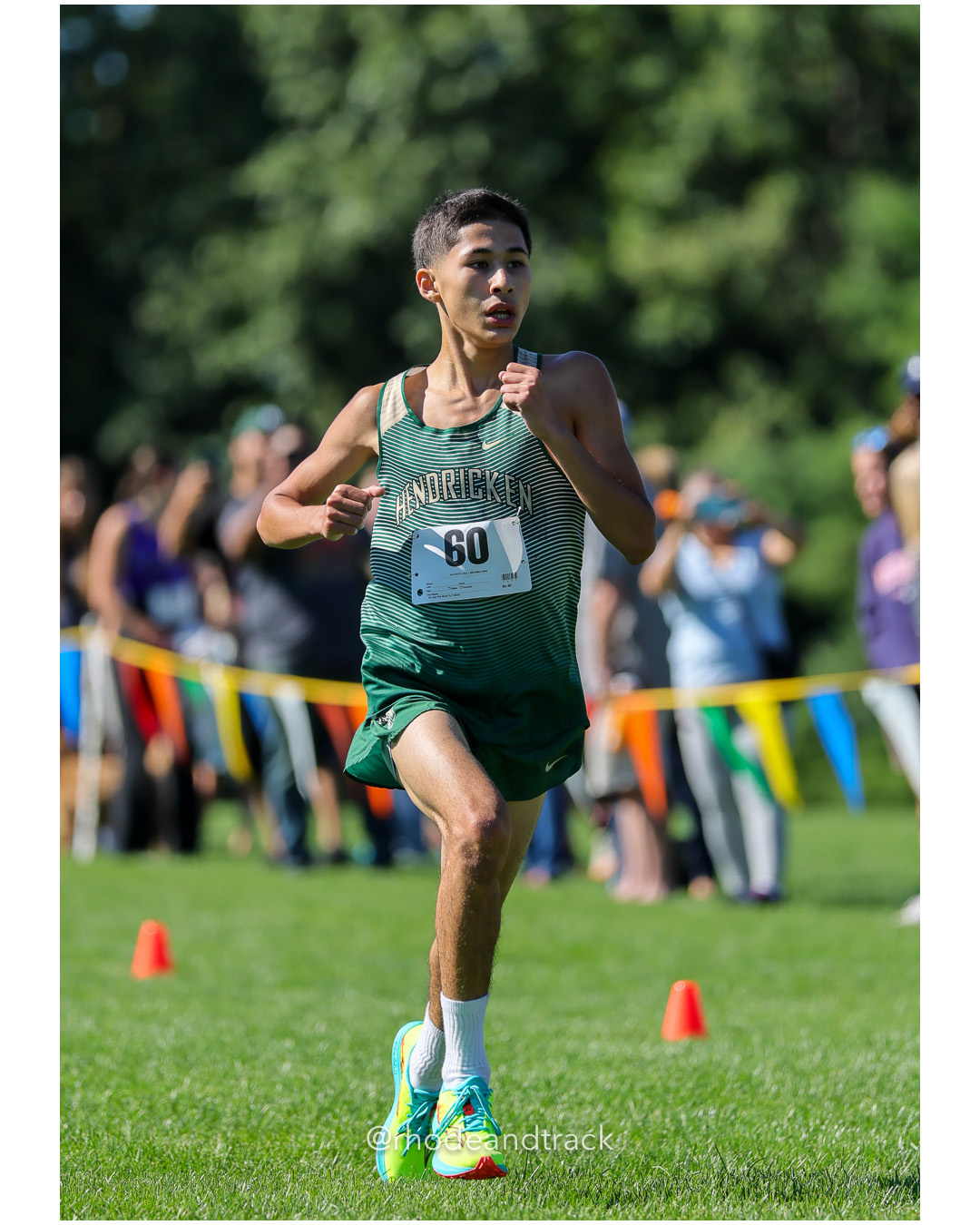Christian Nunez - Bishop Hendricken High School - 17:23.62 - 2025 Injury Fund Carnival XC Cross Country Race - Deerfield Park, Smithfield R…