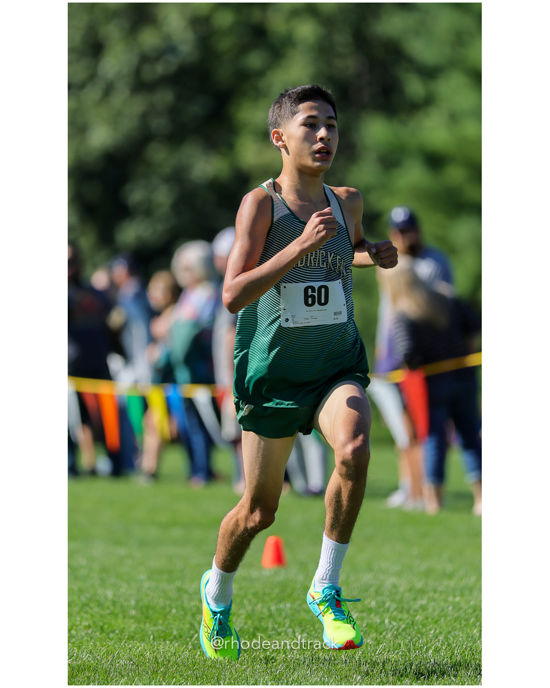 Christian Nunez - Bishop Hendricken High School - 17:23.62 - 2025 Injury Fund Carnival XC Cross Country Race - Deerfield Park, Smithfield R…