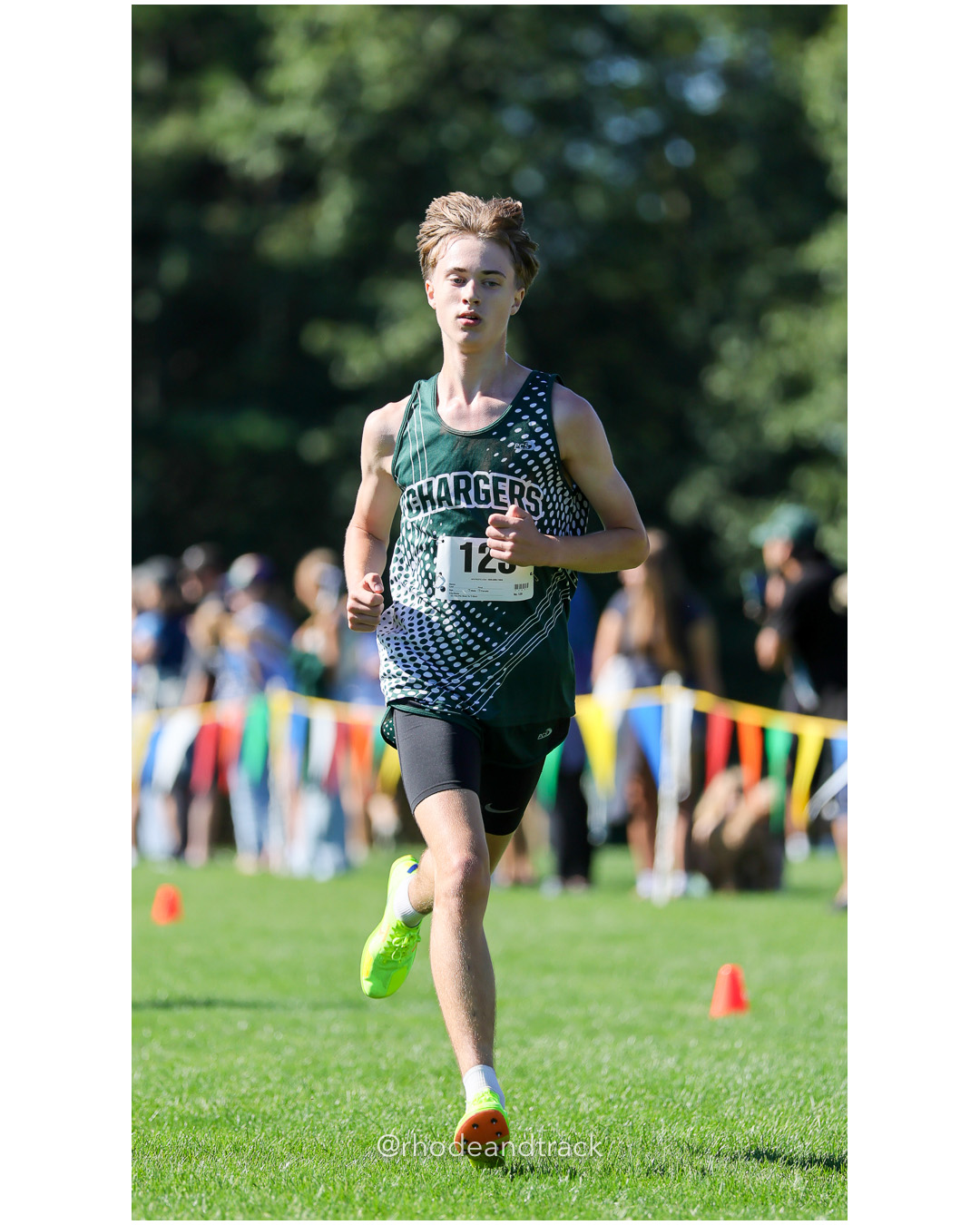 Luke Baxter - Chariho Regional High School - 18:45.53 - 2025 Injury Fund Carnival XC Cross Country Race - Deerfield Park, Smithfield RI - A…