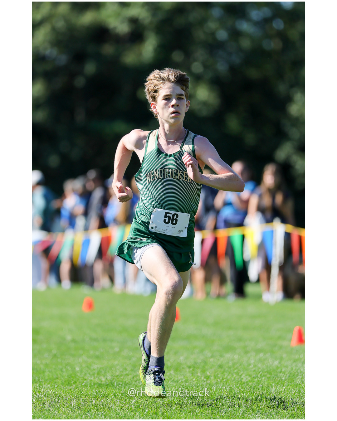 Stephen Lebeau - Bishop Hendricken High School - 17:49.94 - 2025 Injury Fund Carnival XC Cross Country Race - Deerfield Park, Smithfield RI…