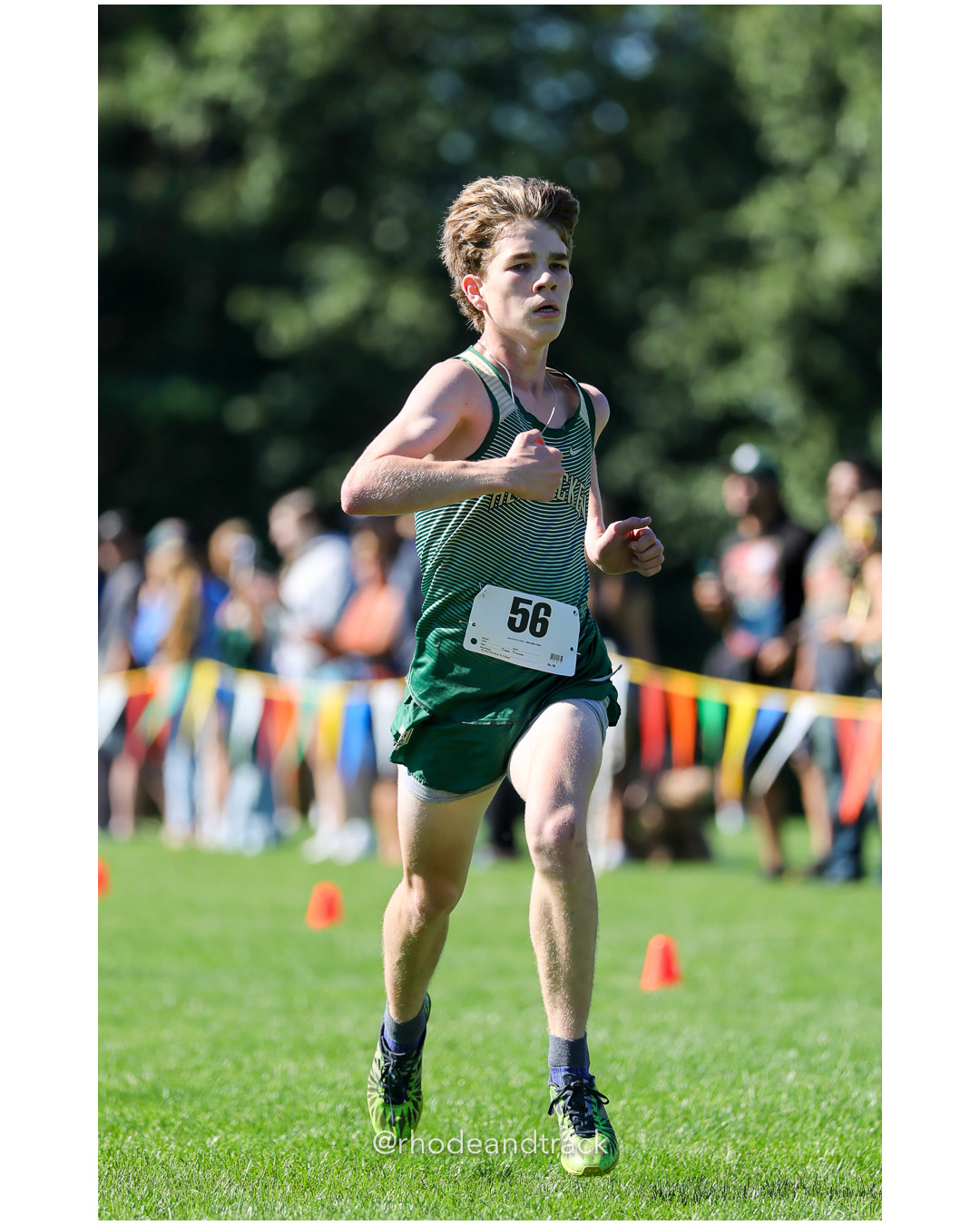 Stephen Lebeau - Bishop Hendricken High School - 17:49.94 - 2025 Injury Fund Carnival XC Cross Country Race - Deerfield Park, Smithfield RI…