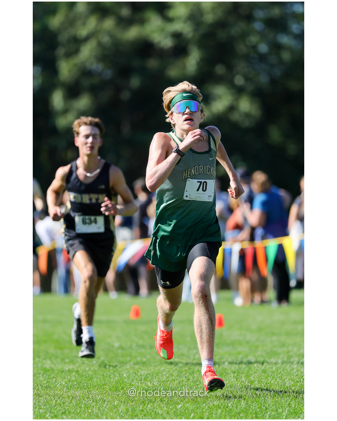 Justin Stockford - Bishop Hendricken High School - 17:52.03 - 2025 Injury Fund Carnival XC Cross Country Race - Deerfield Park, Smithfield…