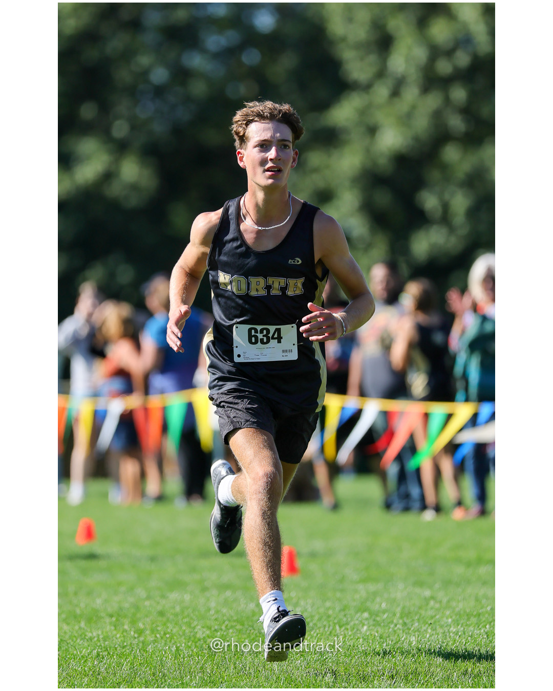 Colson Place - North Kingstown High School - 17:53.69 - 2025 Injury Fund Carnival XC Cross Country Race - Deerfield Park, Smithfield RI - A…