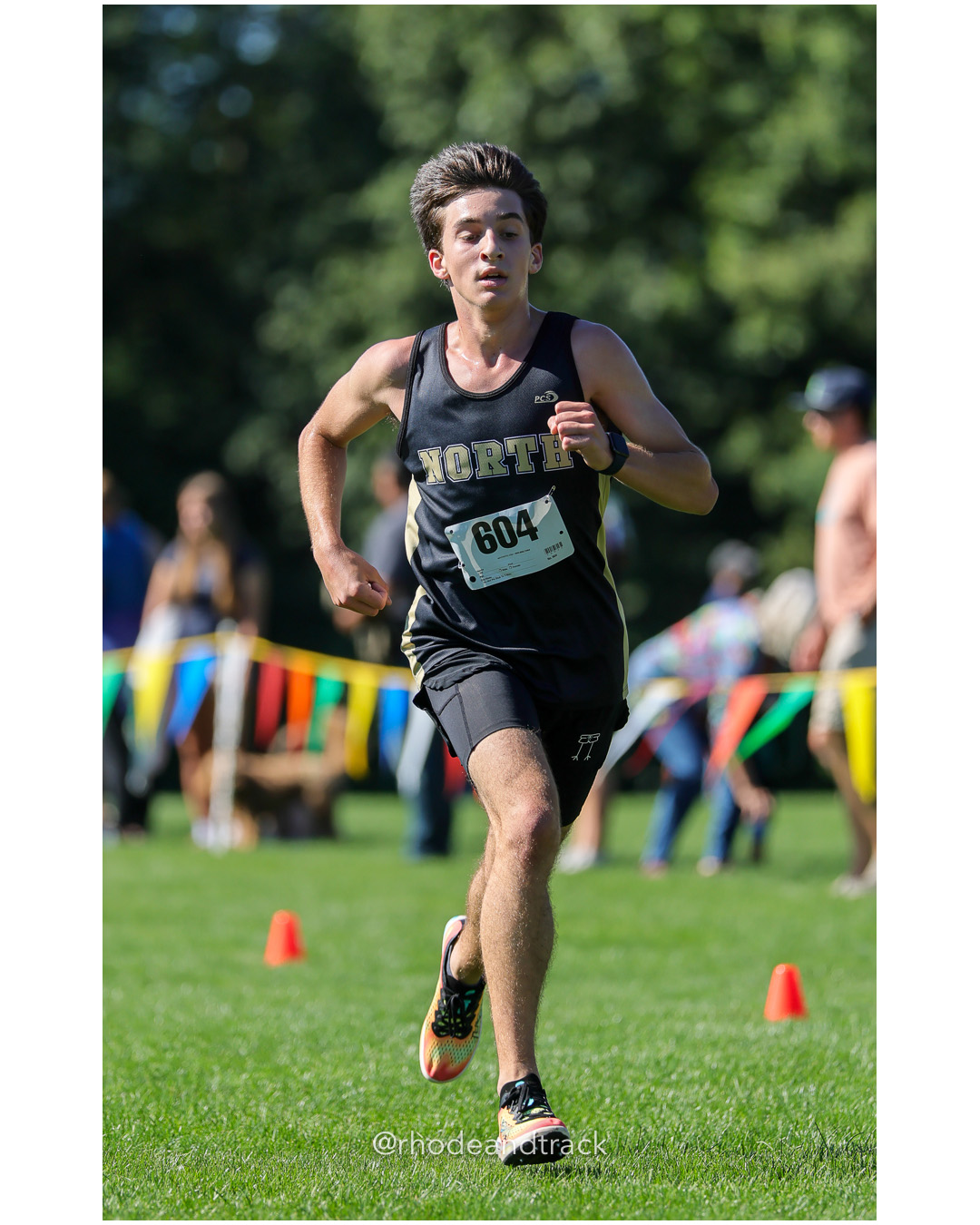 Camden Florio - North Kingstown High School - 18:01.98 - 2025 Injury Fund Carnival XC Cross Country Race - Deerfield Park, Smithfield RI -…