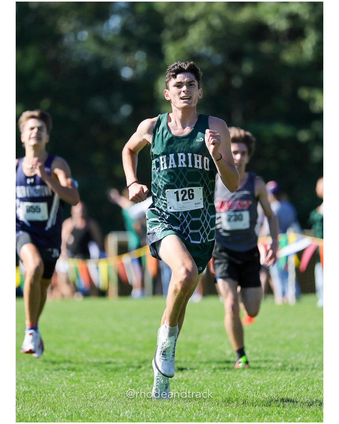 Isaac Graham - Chariho Regional High School - 18:05.17 - 2025 Injury Fund Carnival XC Cross Country Race - Deerfield Park, Smithfield RI -…