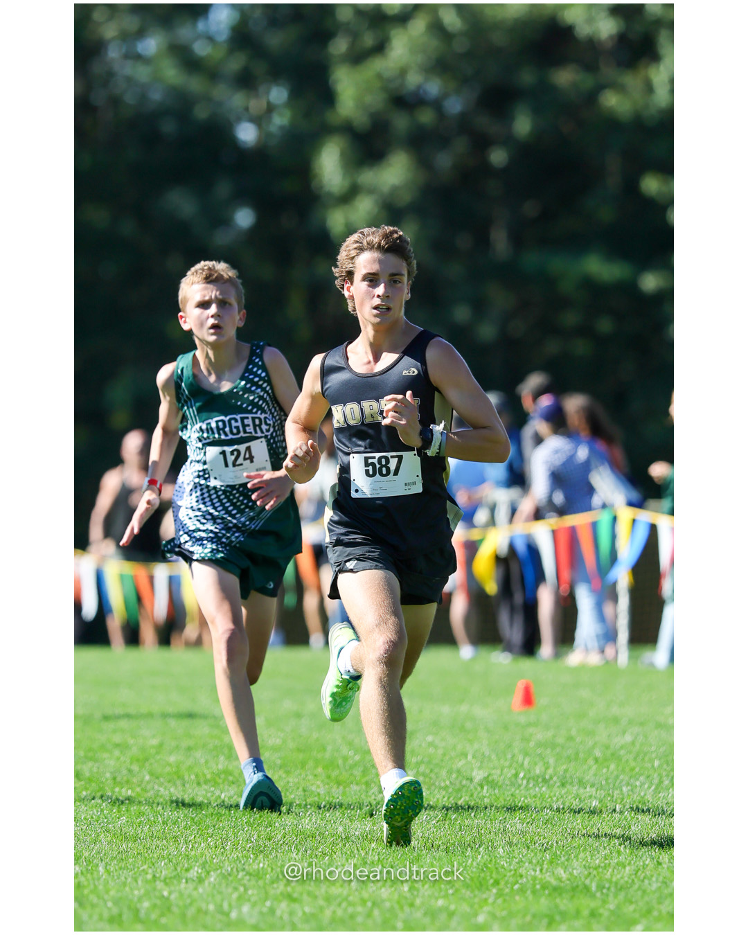 Cameron Coggeshall - Chariho Regional High School - 18:15.07 - Xavier Baker - North Kingstown High School - 18:14.33 - 2025 Injury Fund Car…