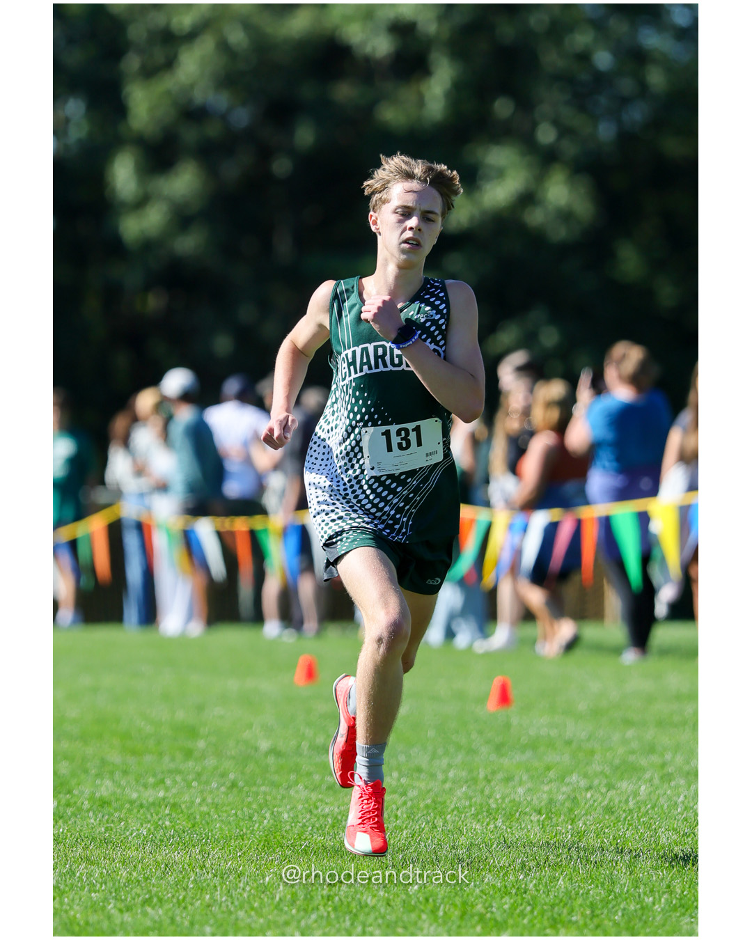 Caeden Lott - Chariho Regional High School - 18:18.08 - 2025 Injury Fund Carnival XC Cross Country Race - Deerfield Park, Smithfield RI - A…