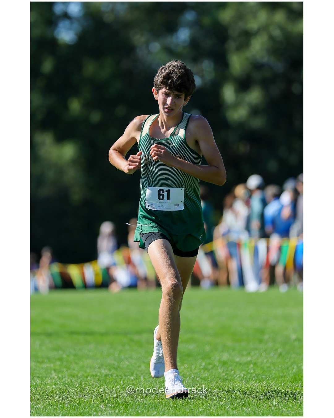 John Oliveira - Bishop Hendricken High School - 18:27.76 - 2025 Injury Fund Carnival XC Cross Country Race - Deerfield Park, Smithfield RI…