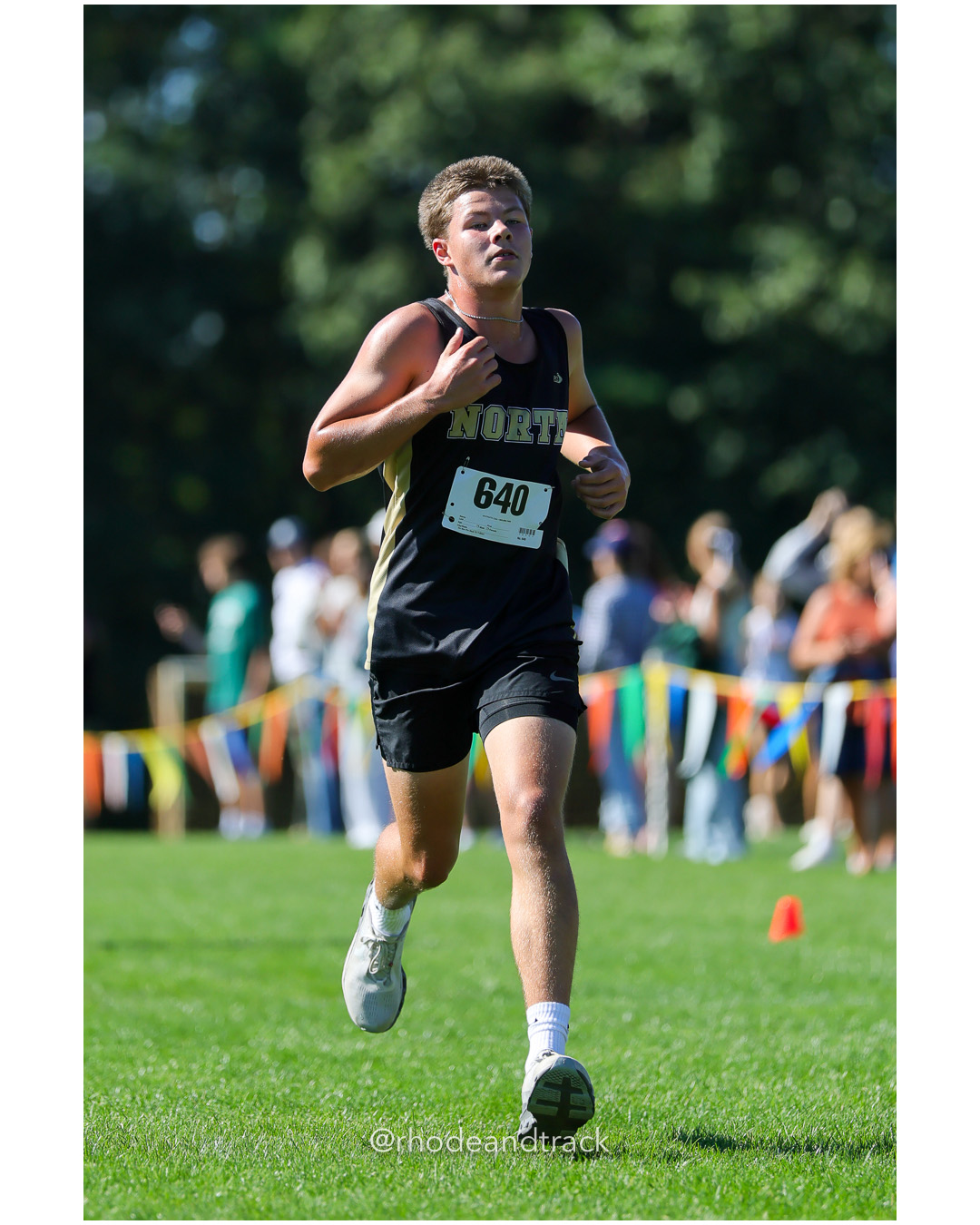 Connor Tallman - North Kingstown High School - 18:35.12 - 2025 Injury Fund Carnival XC Cross Country Race - Deerfield Park, Smithfield RI -…