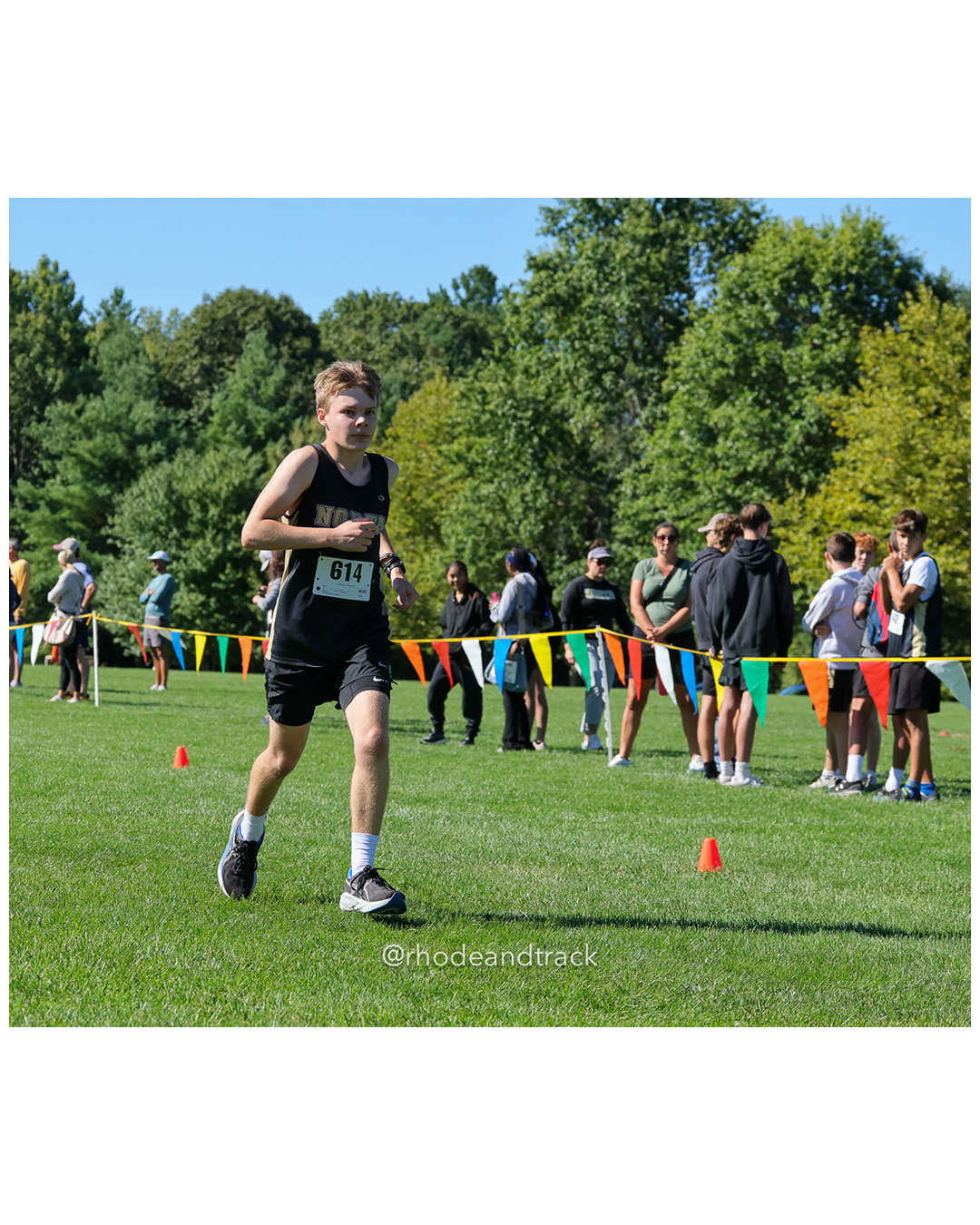 Ian Krider - North Kingstown High School - 28:07.39 - 2025 Injury Fund Carnival XC Cross Country Race - Deerfield Park, Smithfield RI - Aug…