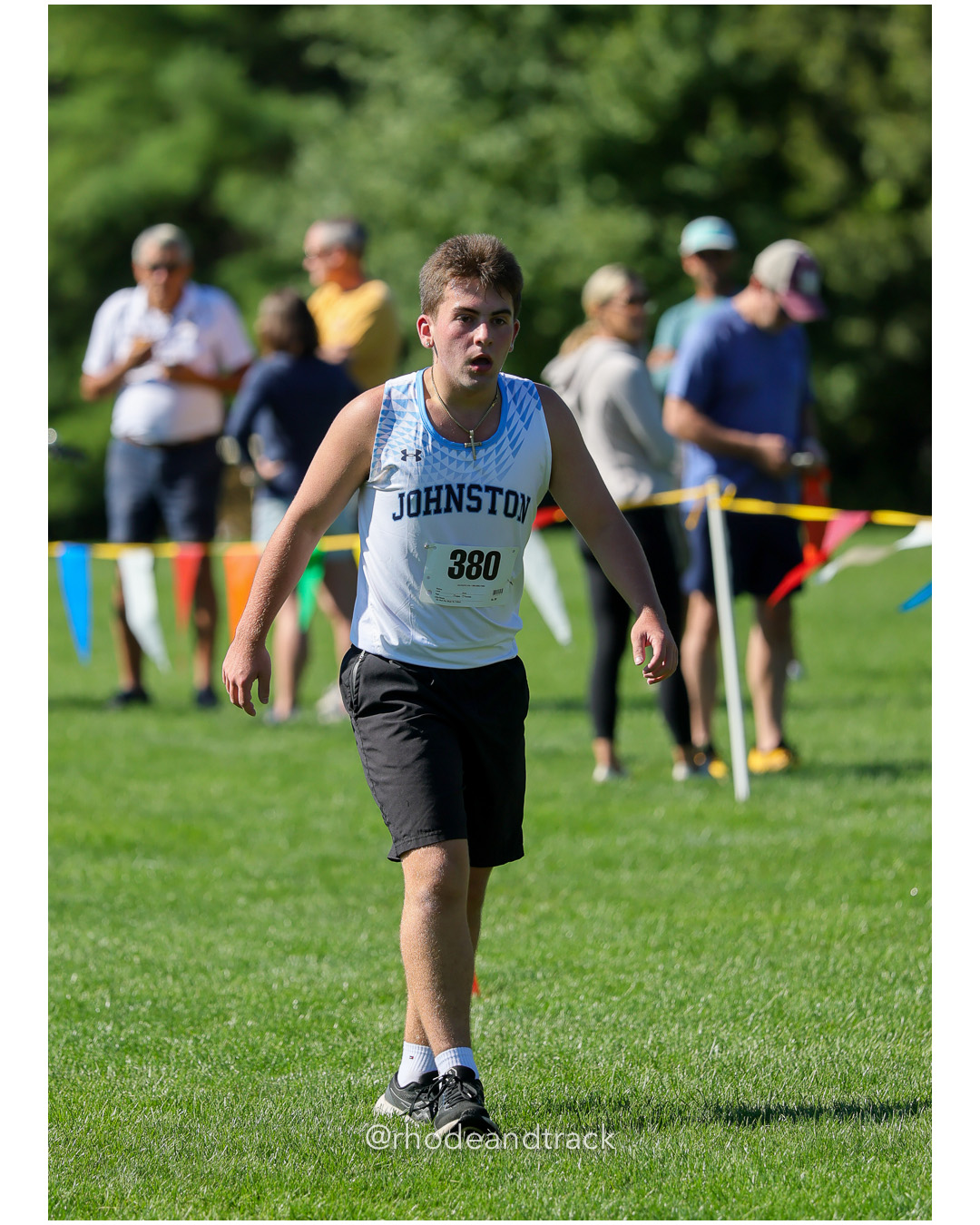 Aiden Pannone - Johnston High School - 29:15.96 - 2025 Injury Fund Carnival XC Cross Country Race - Deerfield Park, Smithfield RI - August…