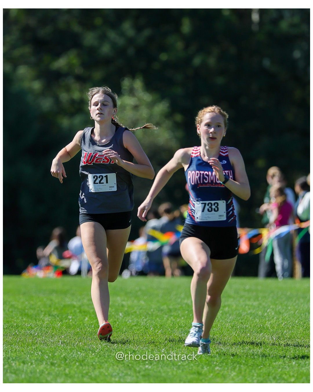 Lilliana Prendergast - Cranston West HS - 20:25.35 - Eleni Drosinos - Portsmouth High School - 20:23.49 - 2025 Injury Fund Carnival XC Cross Country Race - Deerfield Park, Smithfield RI - August 30 2025 File: ./dir-3-Girls-Roger-Roy-Race/250830-2025-ritca-injury-fund-xc-cross-country-deerfield-park-smithfield-rhode-island-303-296A4595.jpg Lilliana Prendergast - Cranston West HS - 20:25.35 - Eleni Drosinos - Portsmouth High School - 20:23.49 - 2025 Injury Fund Carnival XC Cros…