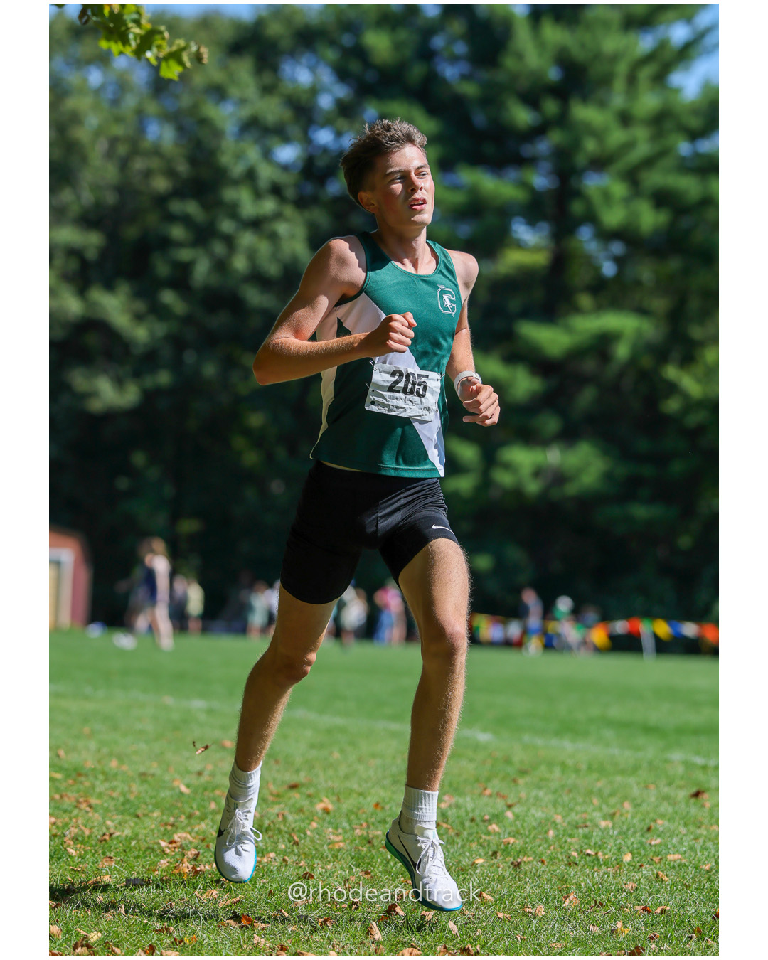 Cohen Brinker - Cranston East High School - 17:25.37 - 2025 Injury Fund Carnival XC Cross Country Race - Deerfield Park, Smithfield RI - Au…