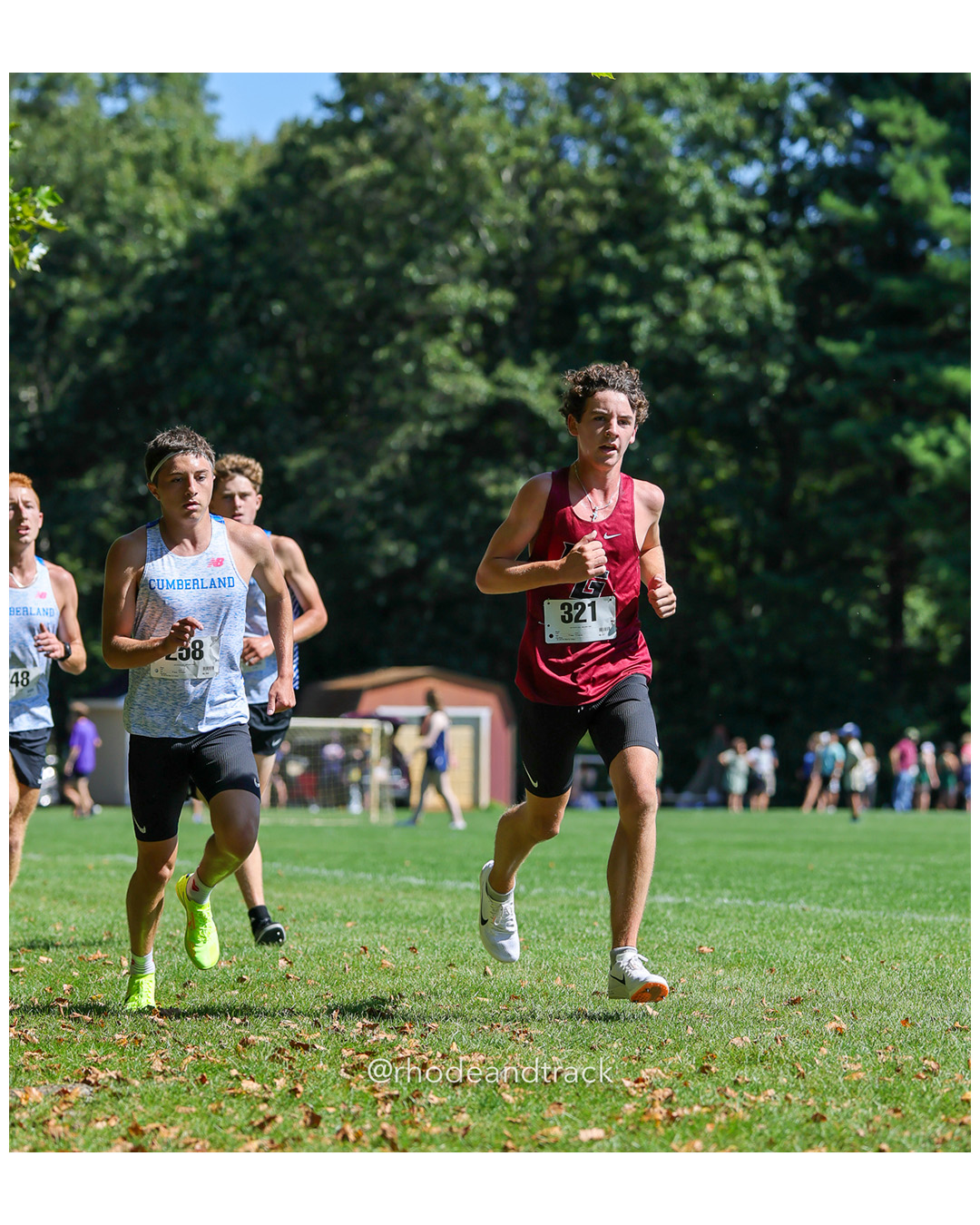 Jake Schonhoff - Cumberland - 17:04.84 - Jeremiah Moon - East Greenwich High School - 16:33.61 - 2025 Injury Fund Carnival XC Cross Country…