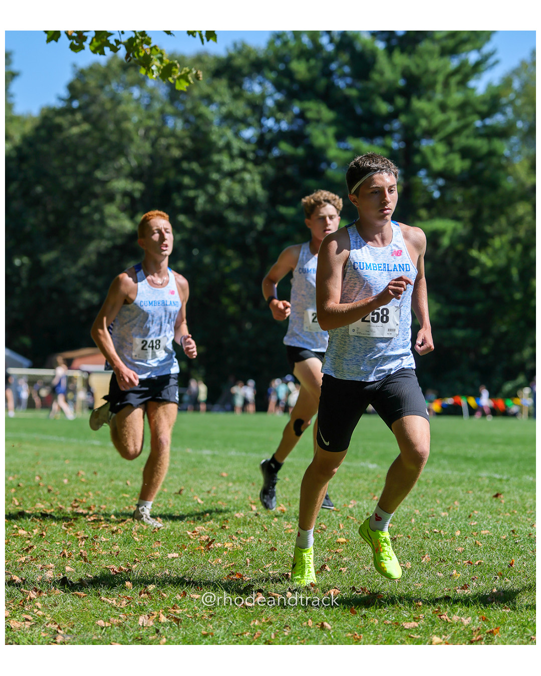 Noah Brown - Cumberland - 16:33.97 - Jake Schonhoff - Cumberland - 17:04.84 - 2025 Injury Fund Carnival XC Cross Country Race - Deerfield P…