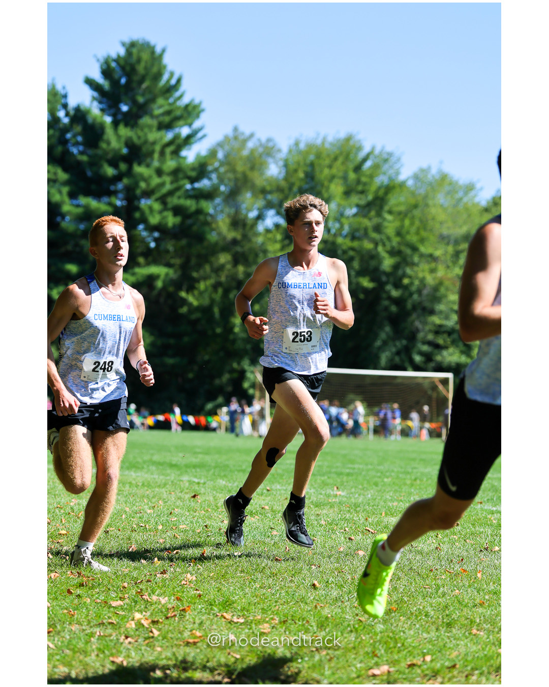 Ethan Libby - Cumberland - 16:41.92 - 2025 Injury Fund Carnival XC Cross Country Race - Deerfield Park, Smithfield RI - August 30 2025 – RI…