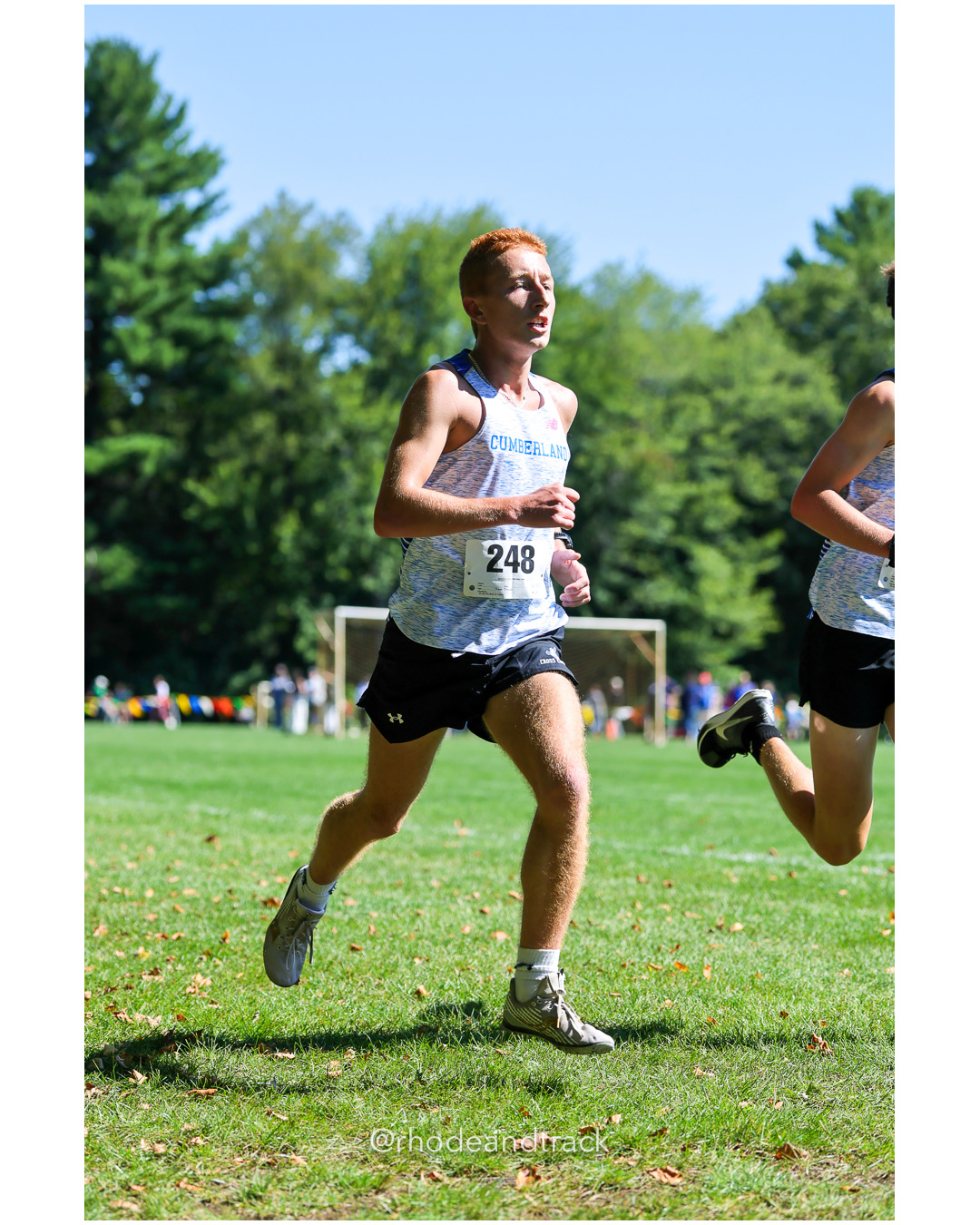 Noah Brown - Cumberland - 16:33.97 - 2025 Injury Fund Carnival XC Cross Country Race - Deerfield Park, Smithfield RI - August 30 2025 – RI…