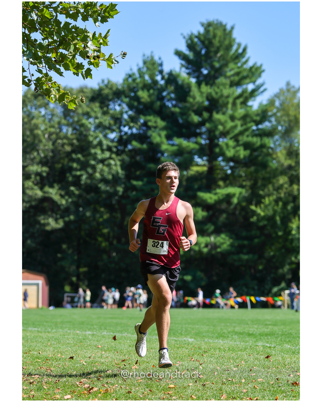 Andrew Parisi - East Greenwich High School - 17:09.20 - 2025 Injury Fund Carnival XC Cross Country Race - Deerfield Park, Smithfield RI - A…