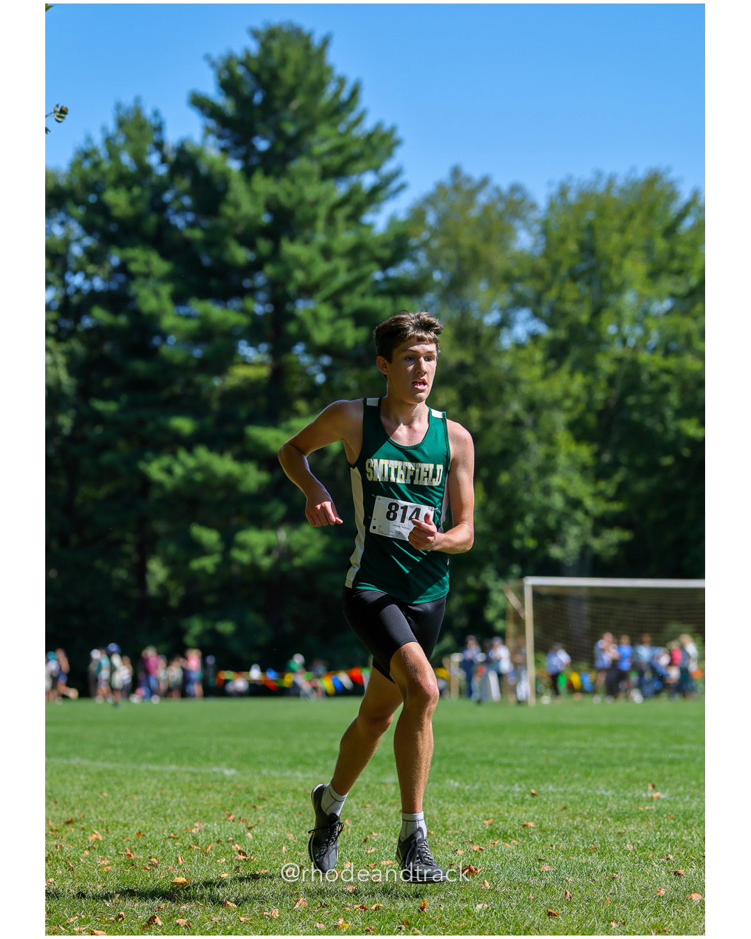 Benjamin Goodson - Smithfield High School - 17:14.27 - 2025 Injury Fund Carnival XC Cross Country Race - Deerfield Park, Smithfield RI - Au…