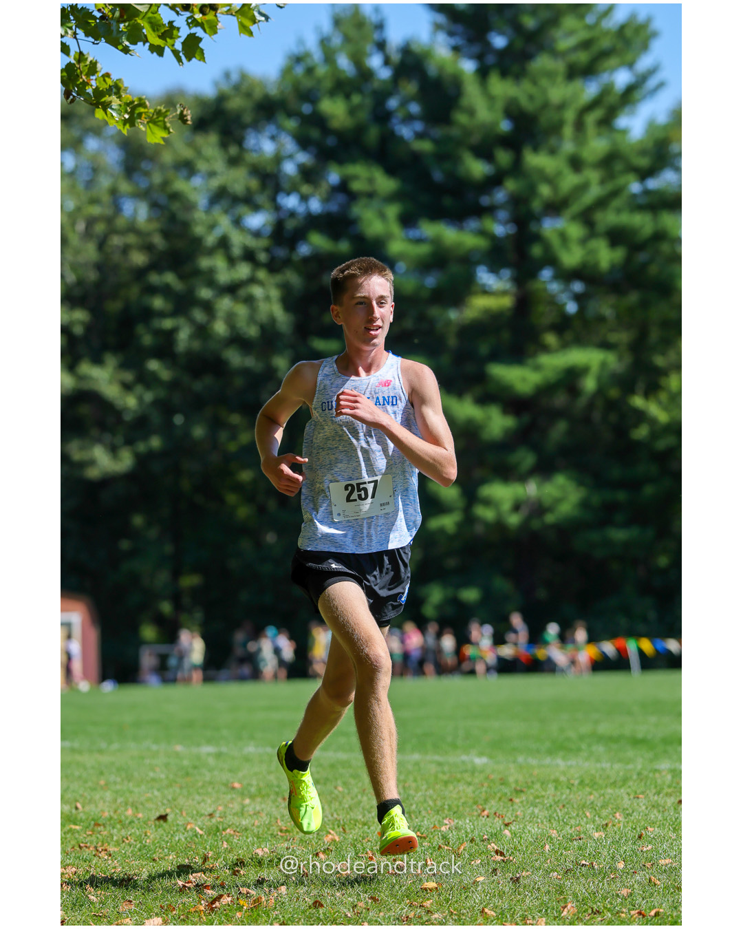 Brayden Rivello - Cumberland - 17:31.30 - 2025 Injury Fund Carnival XC Cross Country Race - Deerfield Park, Smithfield RI - August 30 2025…
