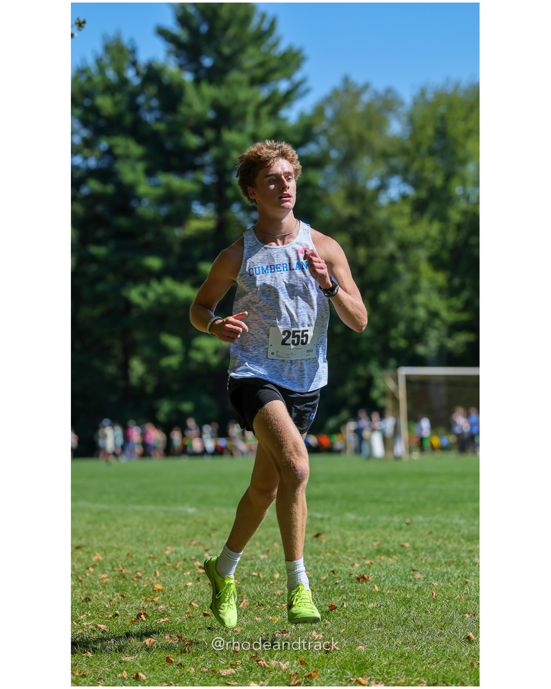 Colin Peterson - Cumberland - 17:44.45 - 2025 Injury Fund Carnival XC Cross Country Race - Deerfield Park, Smithfield RI - August 30 2025 –…