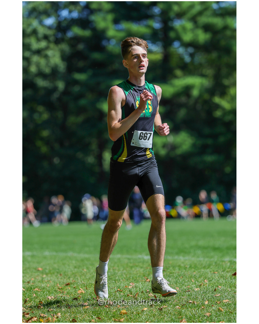 Derek Mallon - North Smithfield High School - 18:51.12 - 2025 Injury Fund Carnival XC Cross Country Race - Deerfield Park, Smithfield RI -…