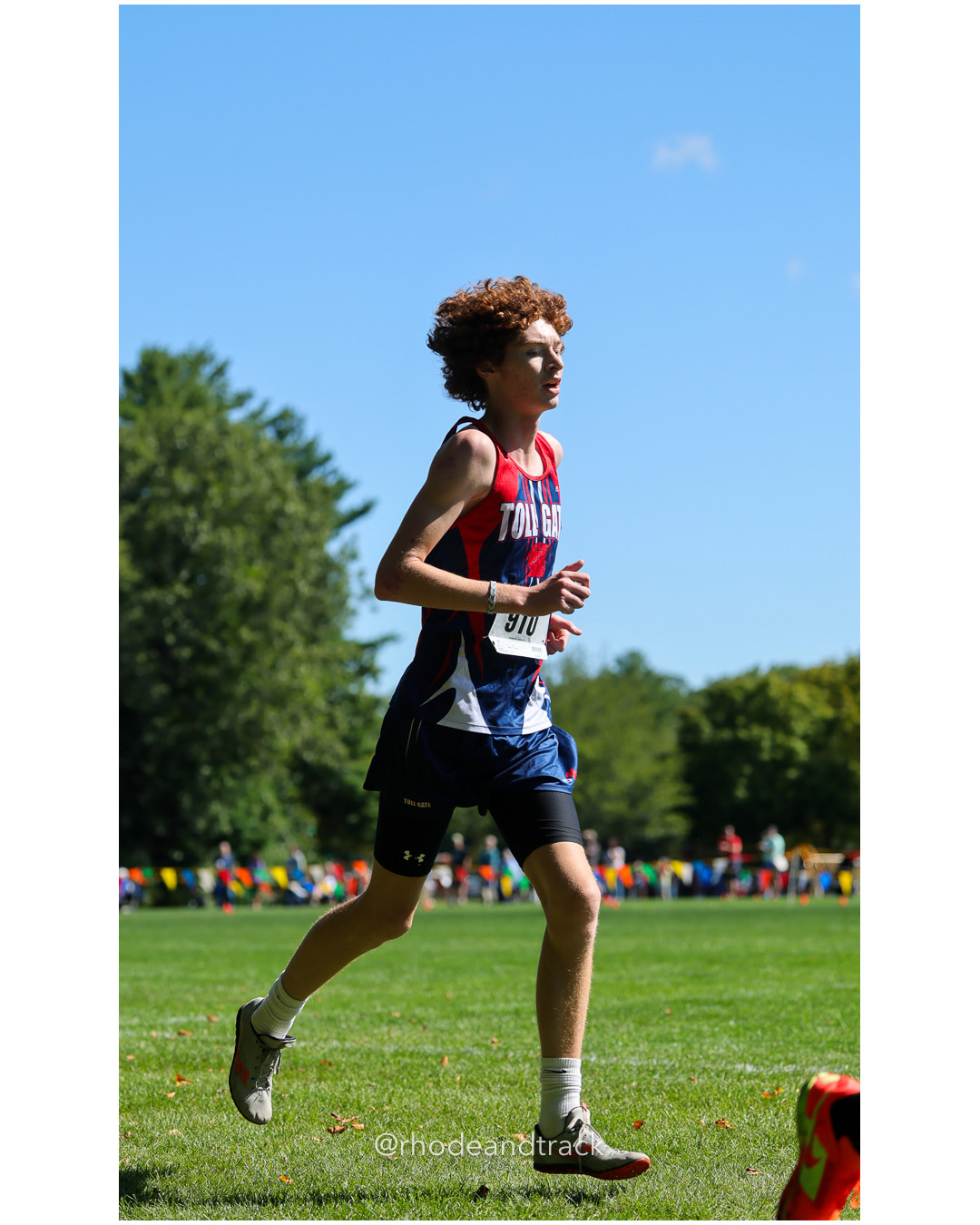 Jake Andersen - Toll Gate High School - 19:50.48 - 2025 Injury Fund Carnival XC Cross Country Race - Deerfield Park, Smithfield RI - August…