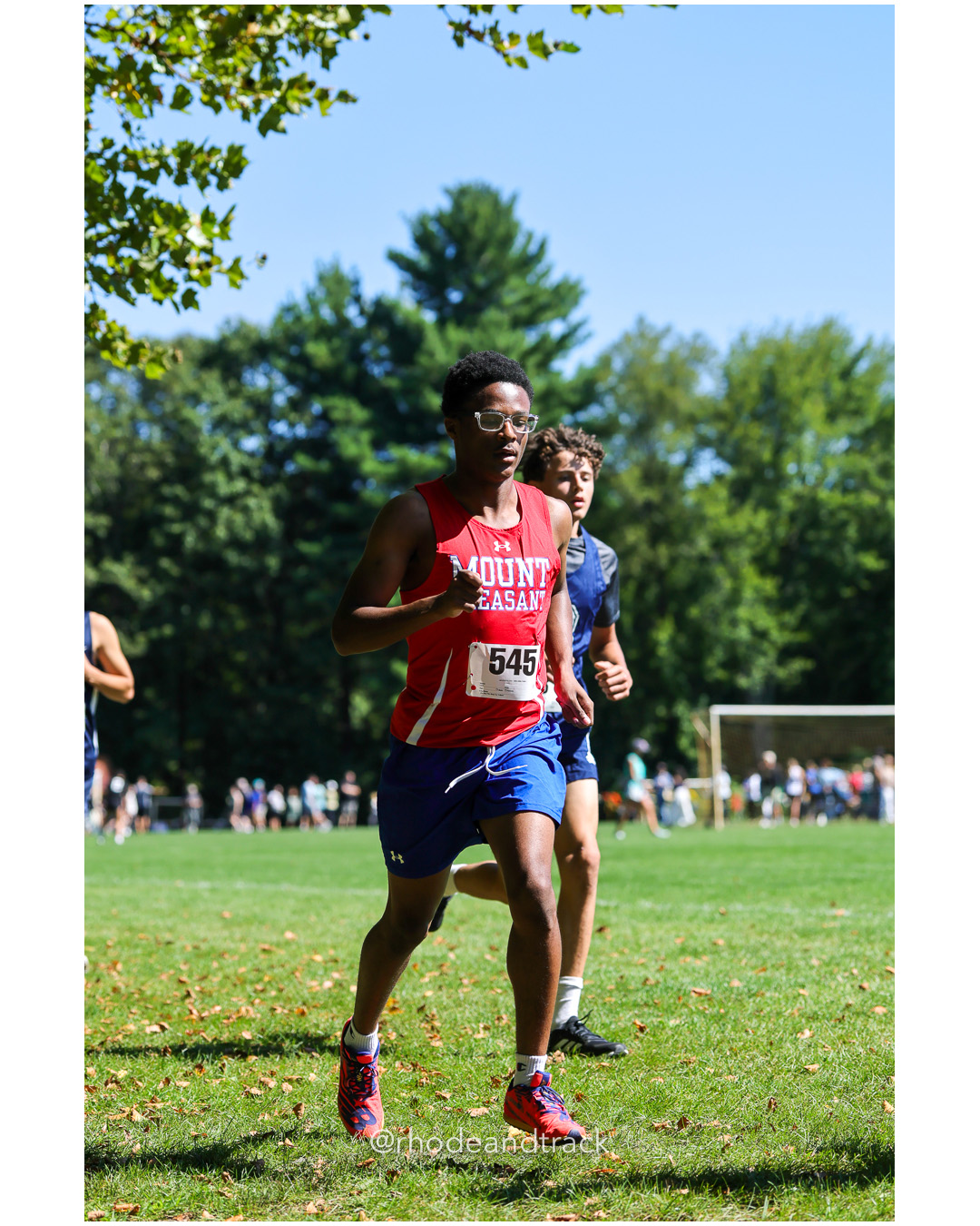 Mckeene Keith - Mount Pleasant High School - 21:48.98 - 2025 Injury Fund Carnival XC Cross Country Race - Deerfield Park, Smithfield RI - A…