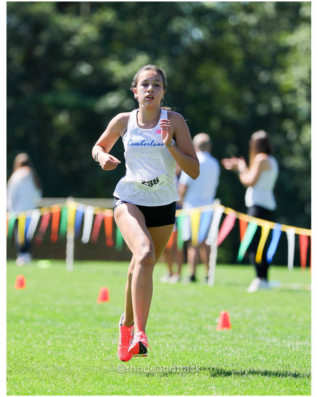 Natalie Crawford - Cumberland - 16:14.85 - 2025 Injury Fund Carnival XC Cross Country Race - Deerfield Park, Smithfield RI - August 30 2025…