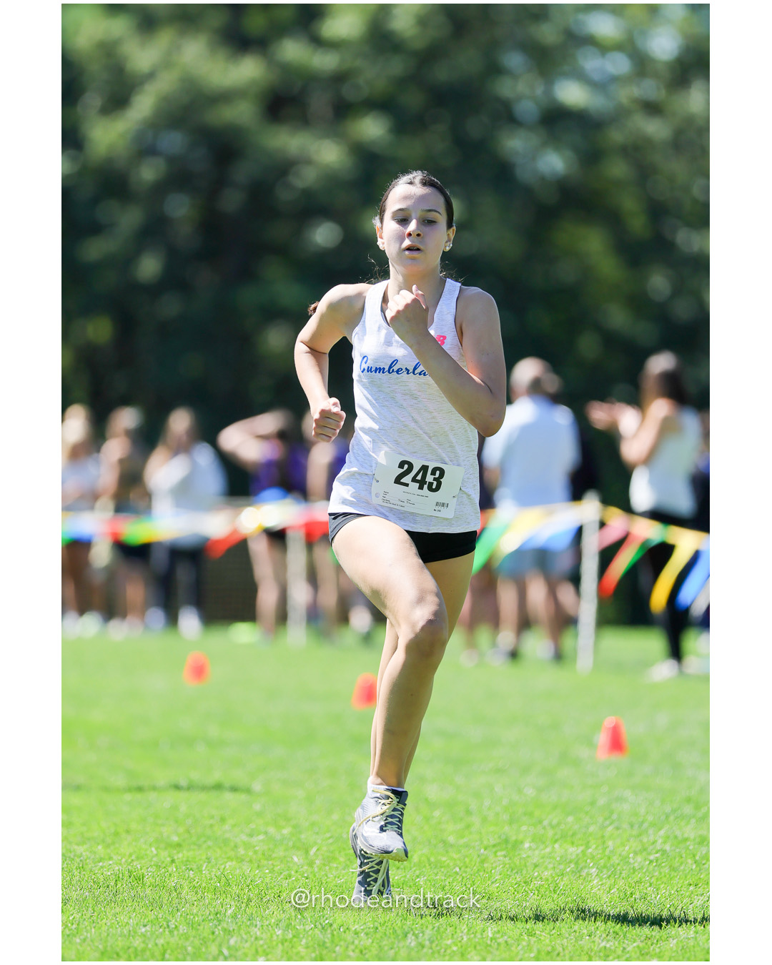 Charlotte Pryer - Cumberland - 17:00.55 - 2025 Injury Fund Carnival XC Cross Country Race - Deerfield Park, Smithfield RI - August 30 2025…