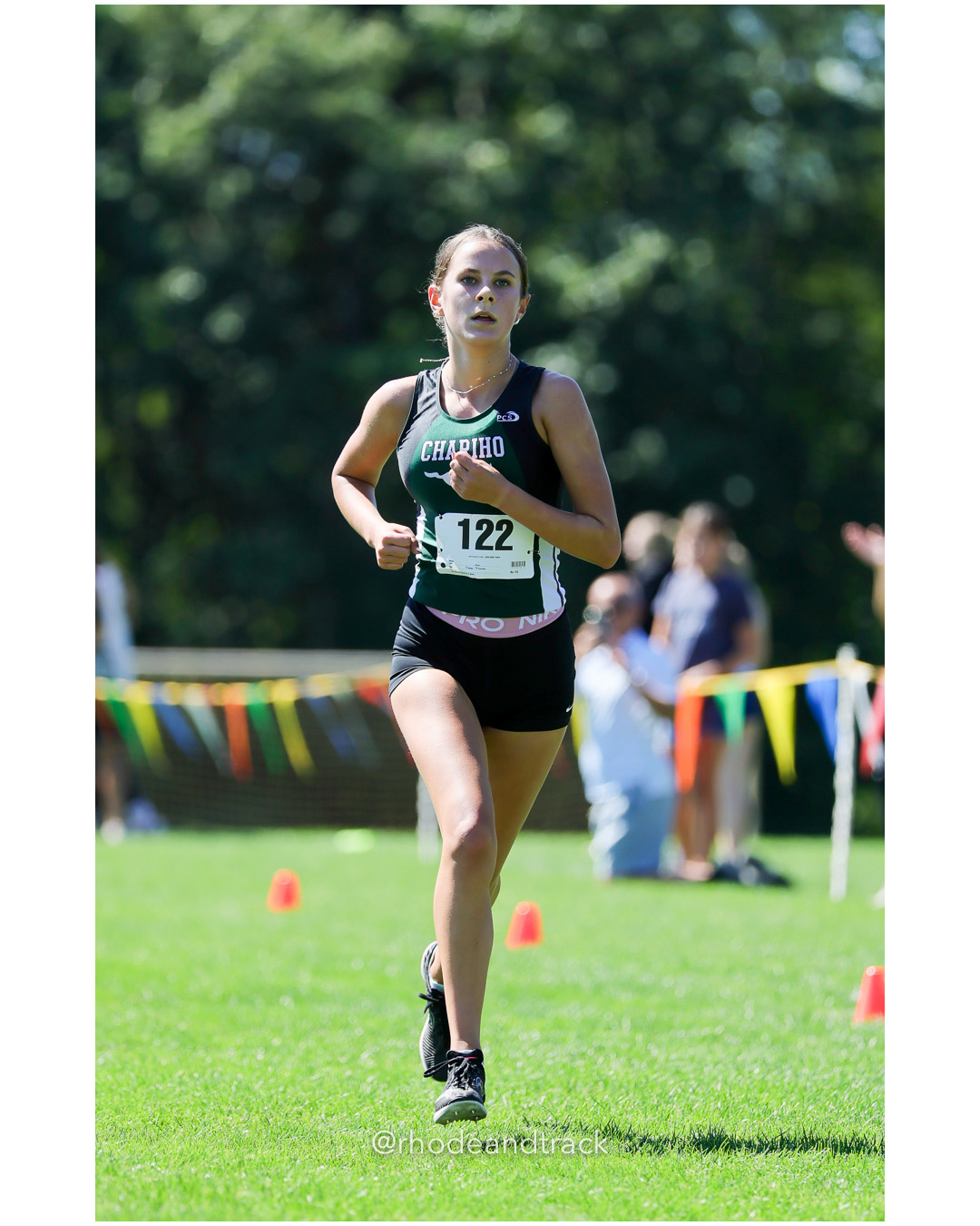 Claire Toscano - Chariho Regional High School - 18:38.19 - 2025 Injury Fund Carnival XC Cross Country Race - Deerfield Park, Smithfield RI…