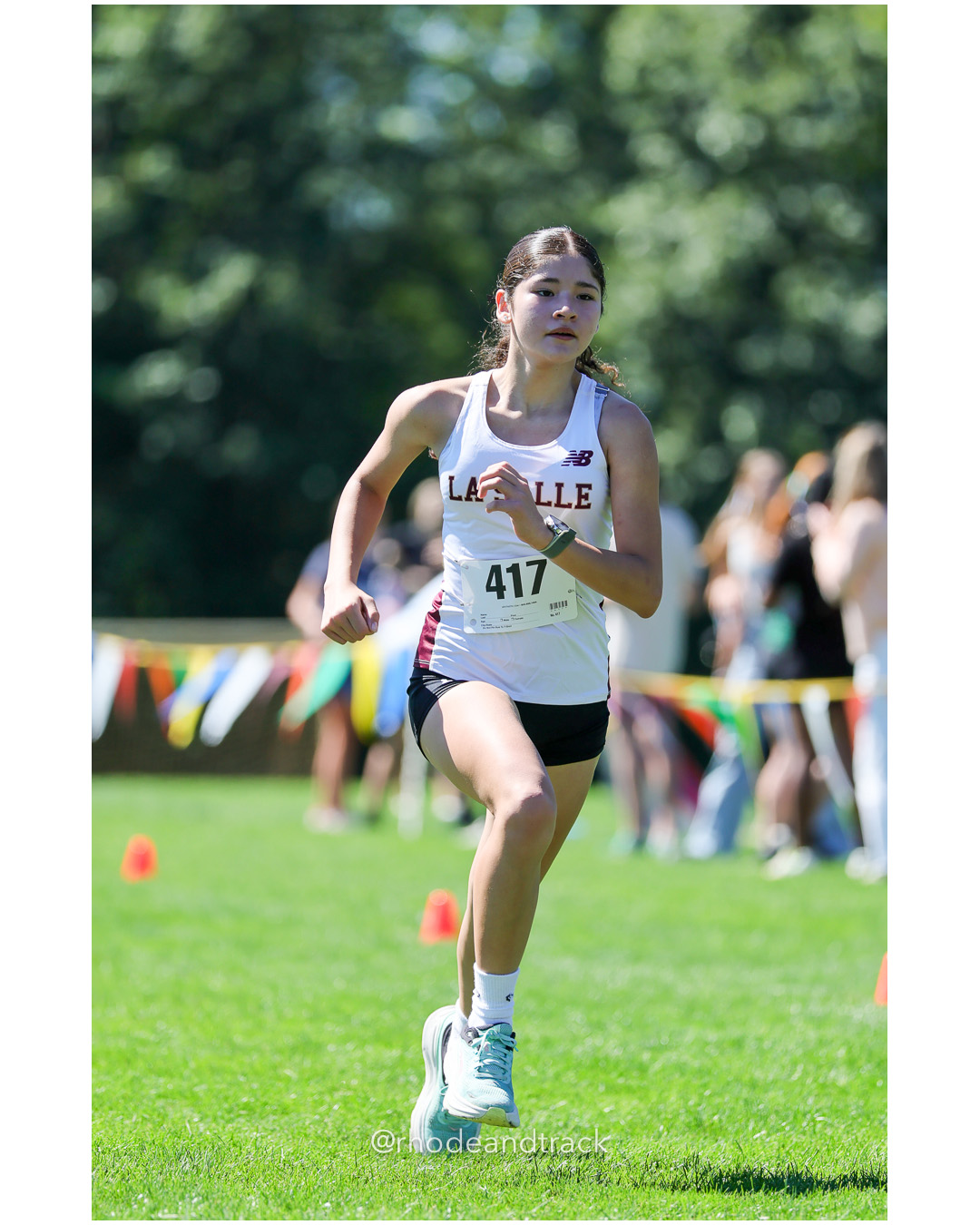 Bella Vaca - La Salle Academy - 18:47.21 - 2025 Injury Fund Carnival XC Cross Country Race - Deerfield Park, Smithfield RI - August 30 2025…