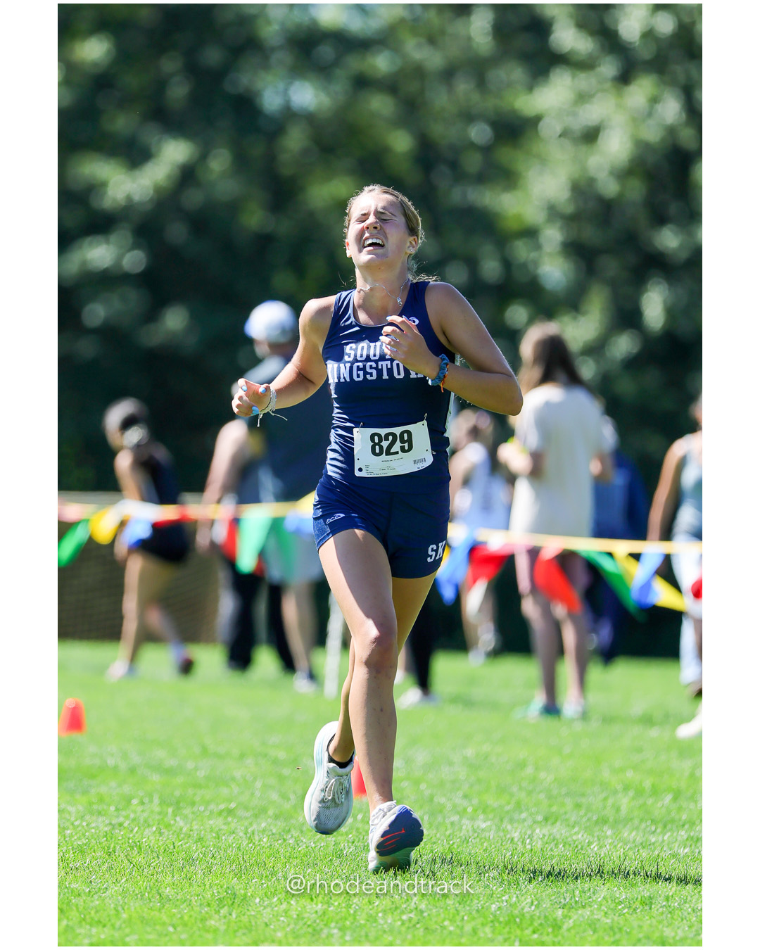 Mary Guidera - South Kingstown High School - 19:07.91 - 2025 Injury Fund Carnival XC Cross Country Race - Deerfield Park, Smithfield RI - A…
