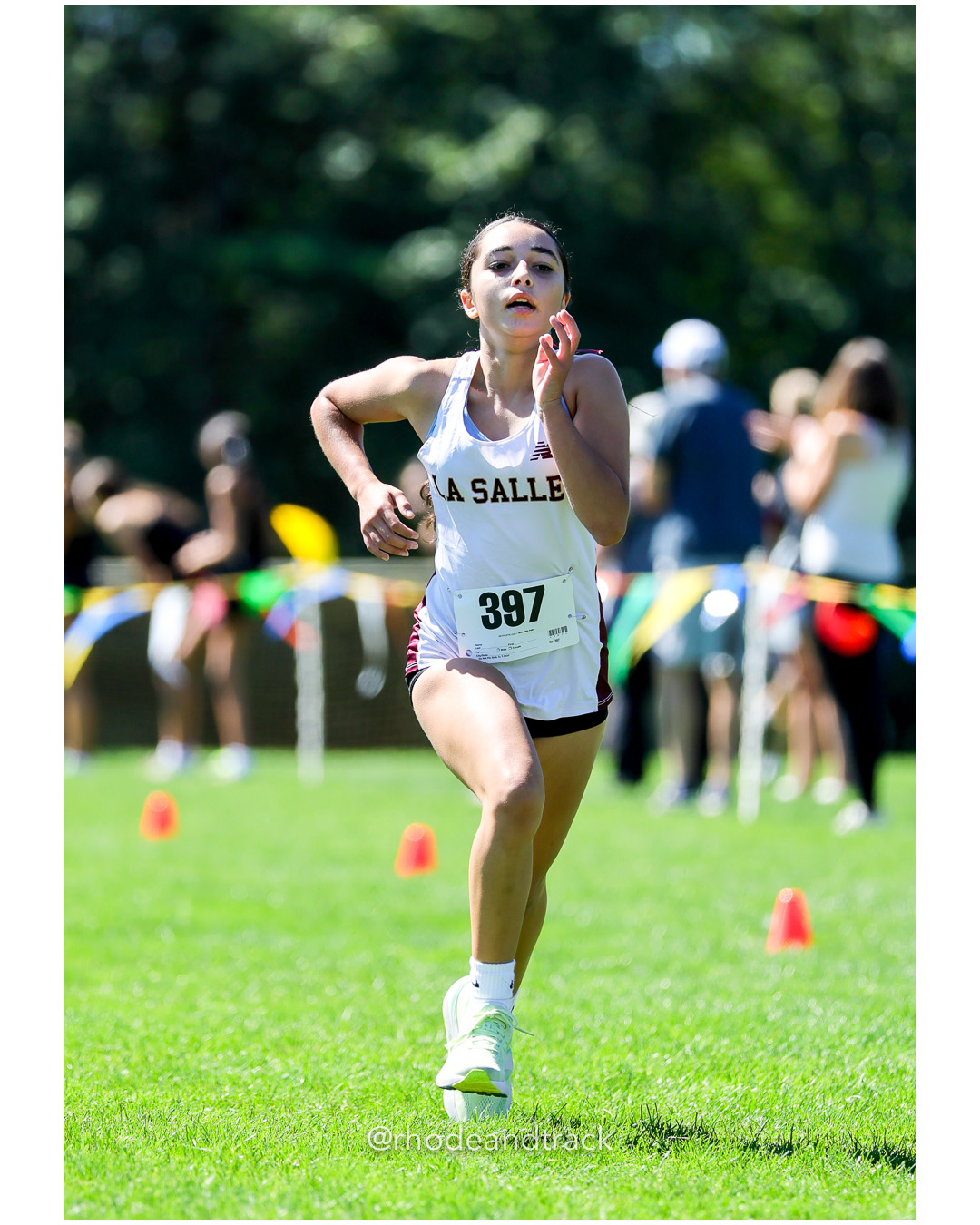 Nyla Crespo - La Salle Academy - 19:10.52 - 2025 Injury Fund Carnival XC Cross Country Race - Deerfield Park, Smithfield RI - August 30 202…