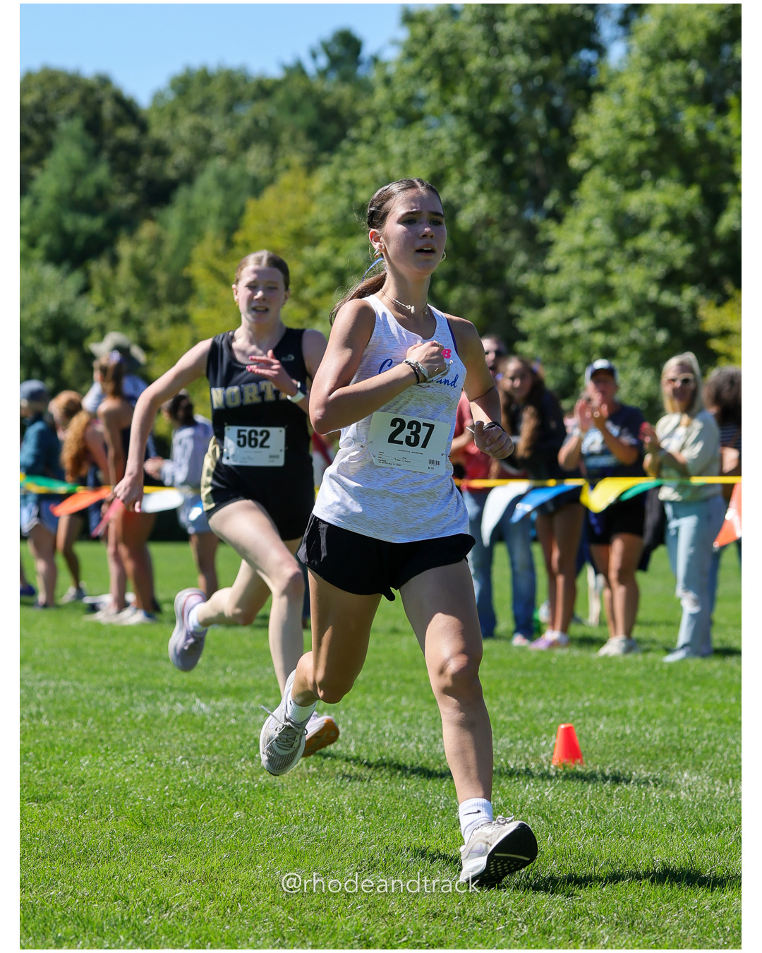 Rebecca Davis - Cumberland - 19:44.23 - 2025 Injury Fund Carnival XC Cross Country Race - Deerfield Park, Smithfield RI - August 30 2025 –…