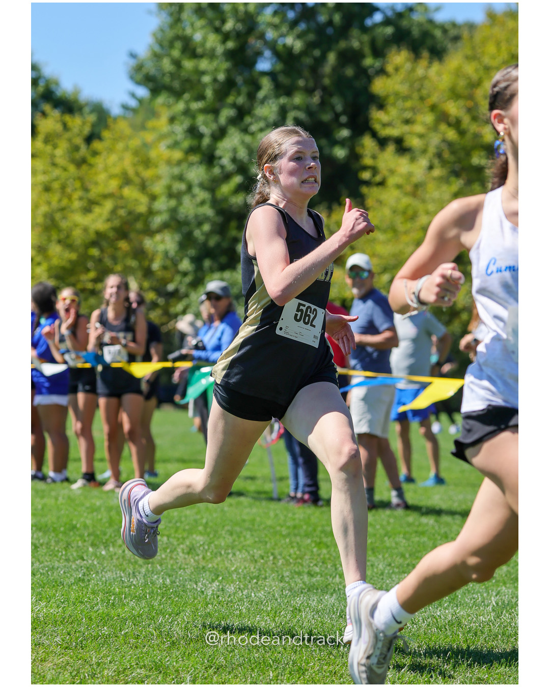 Hannah Clark - North Kingstown High School - 19:44.54 - 2025 Injury Fund Carnival XC Cross Country Race - Deerfield Park, Smithfield RI - A…