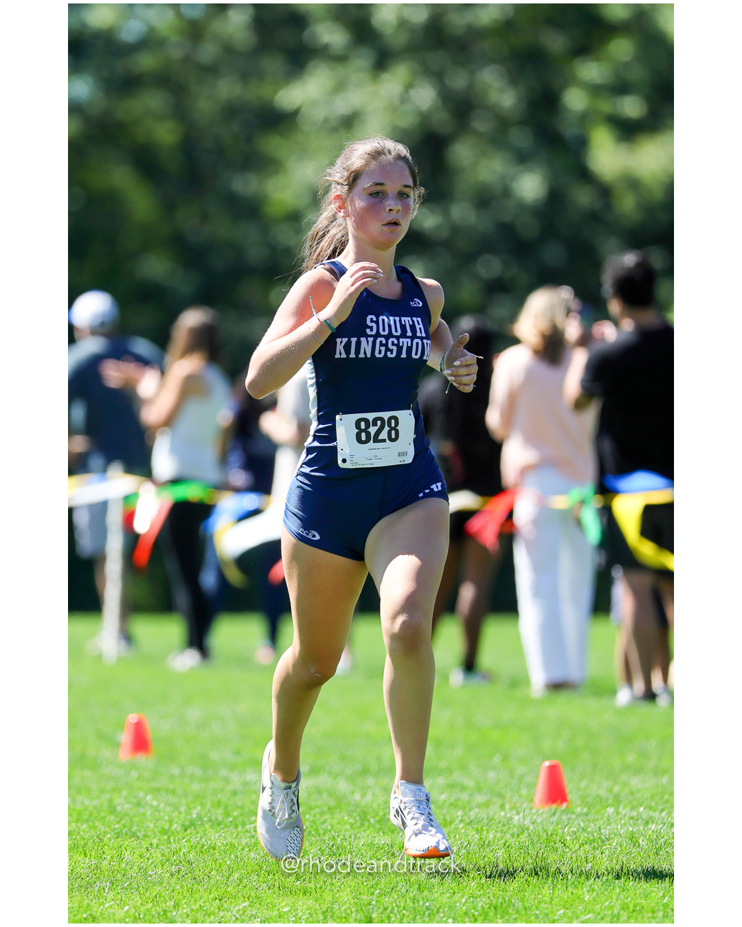 Grace Graf - South Kingstown High School - 19:56.23 - 2025 Injury Fund Carnival XC Cross Country Race - Deerfield Park, Smithfield RI - Aug…